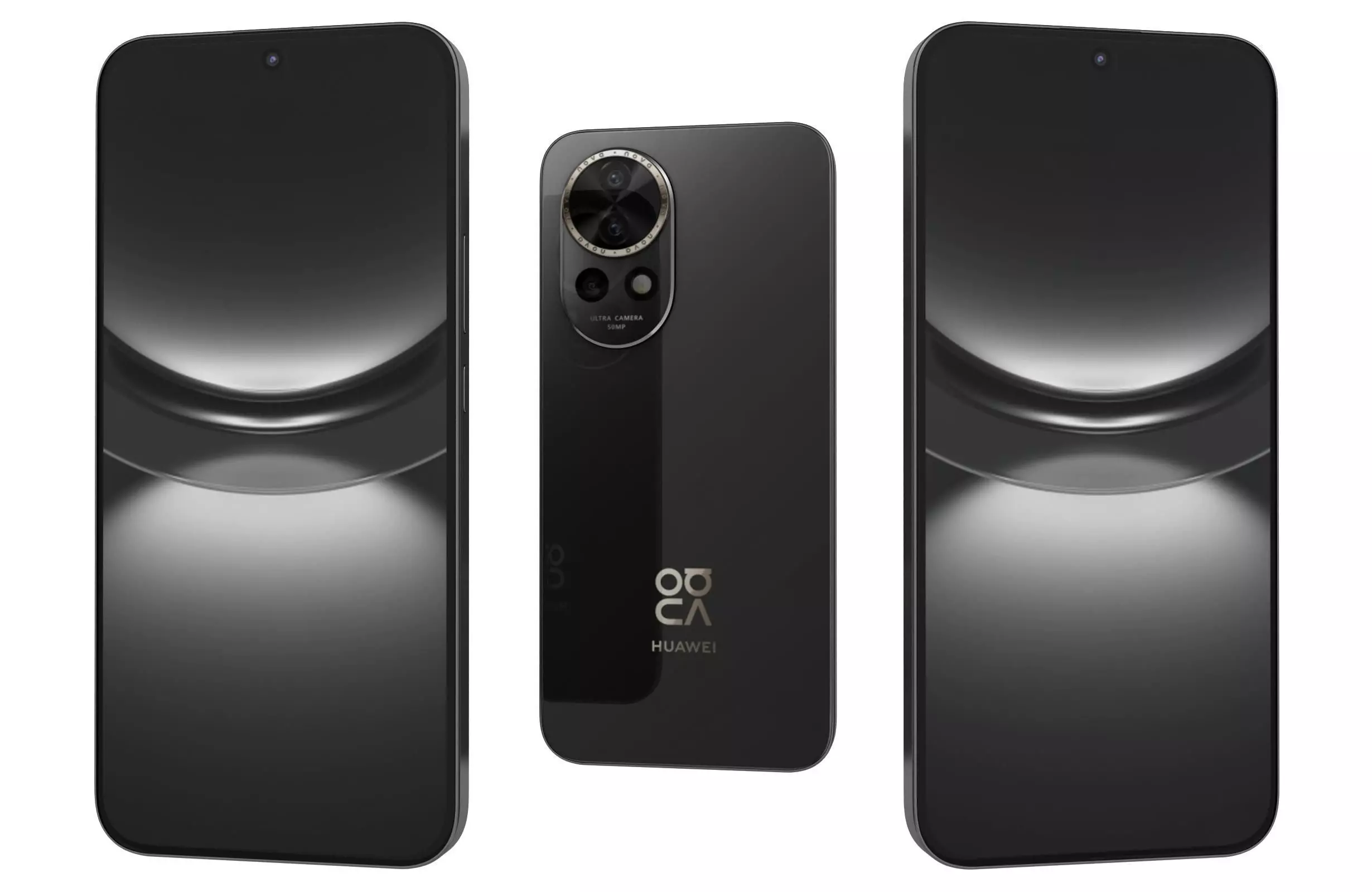 Huawei Nova 12 Black 3D model_0