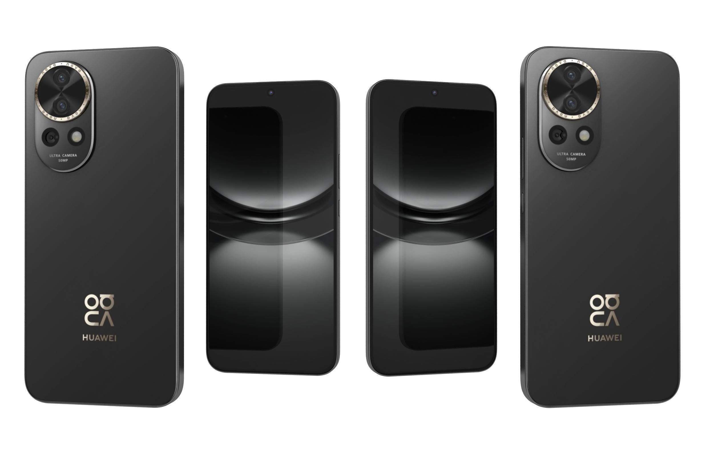Huawei Nova 12 Black 3D model_3