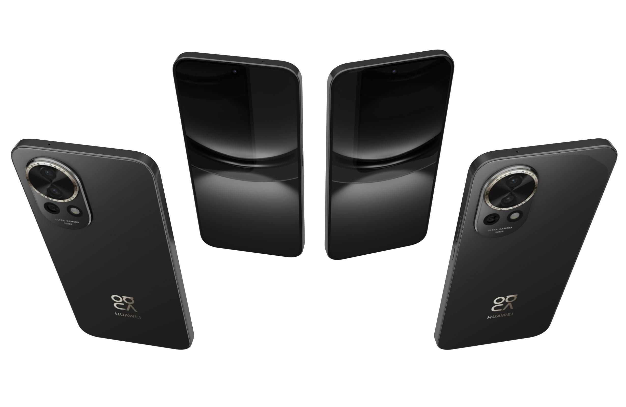 Huawei Nova 12 Black 3D model_5