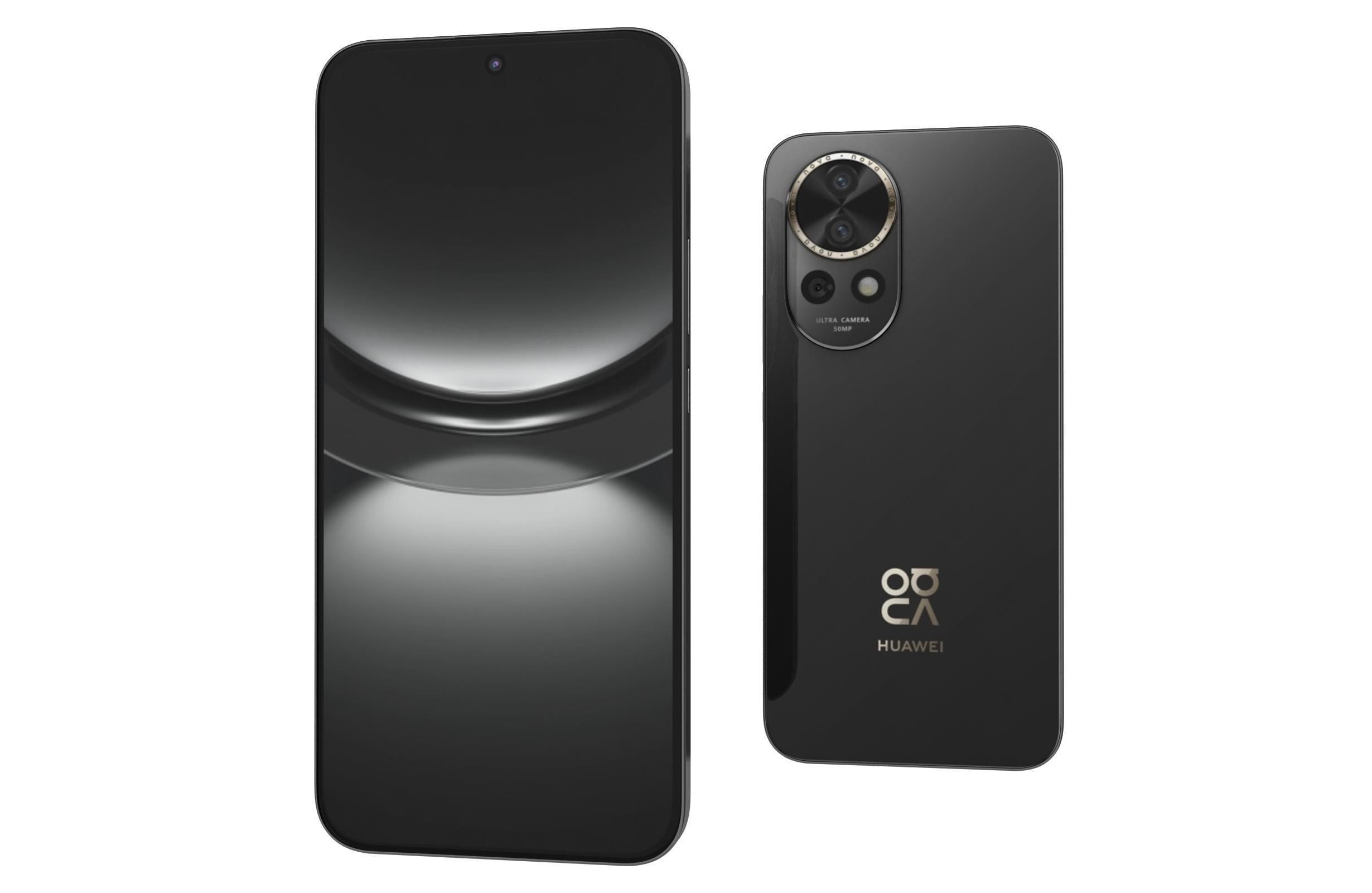 Huawei Nova 12 Black 3D model_7