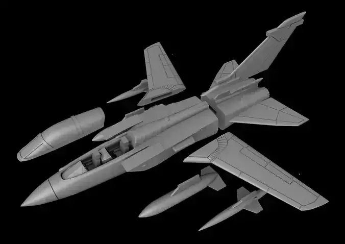 PANAVIA TORNADO SCALE 1-72 Printable Files 3D print model