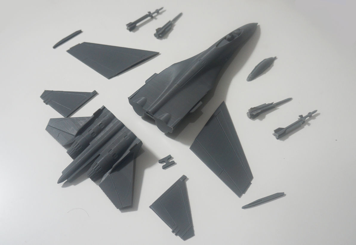 SU-27 FLANKER SCALE 1-72 Printable Files 3D print model_10