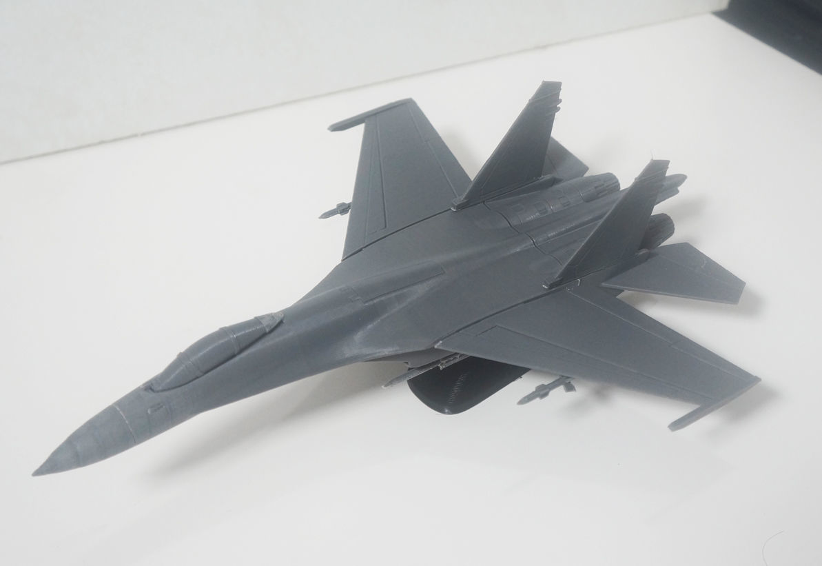 SU-27 FLANKER SCALE 1-72 Printable Files 3D print model_1