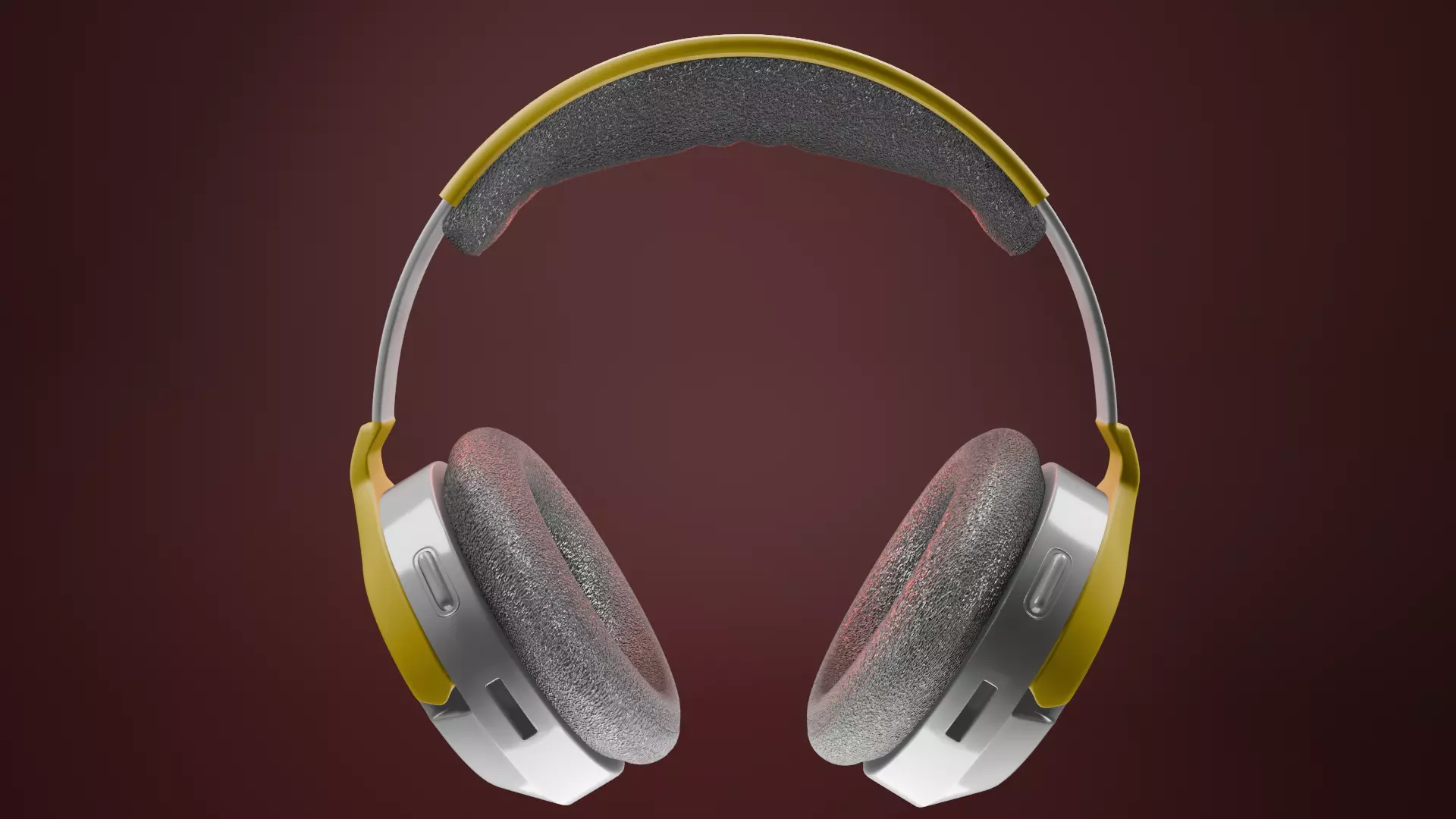 AIRPODS Headphone Low-poly 3D model_0