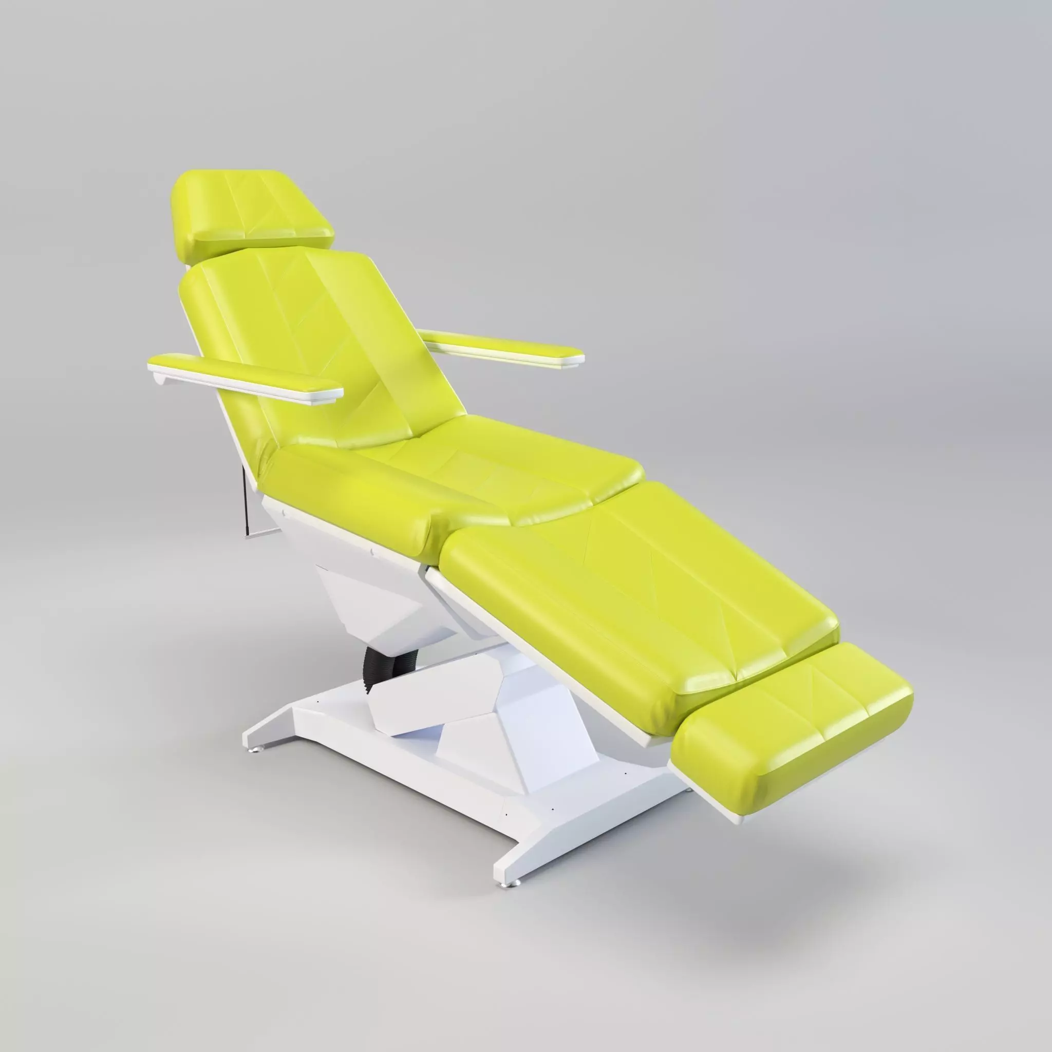 Multipurpose electric adjustable chair Low-poly 3D model_0