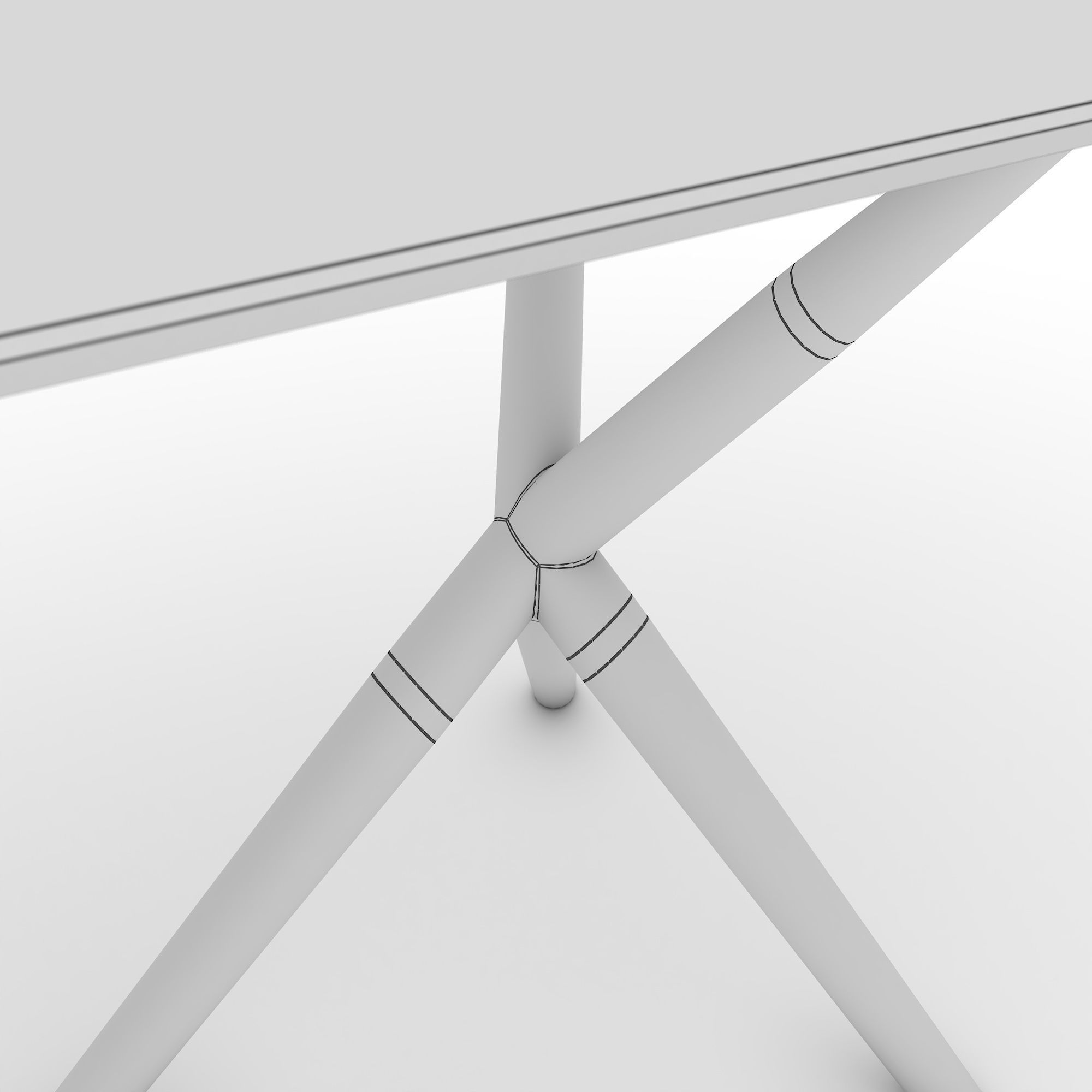 ATLANTIS Wood Table 3D model_9