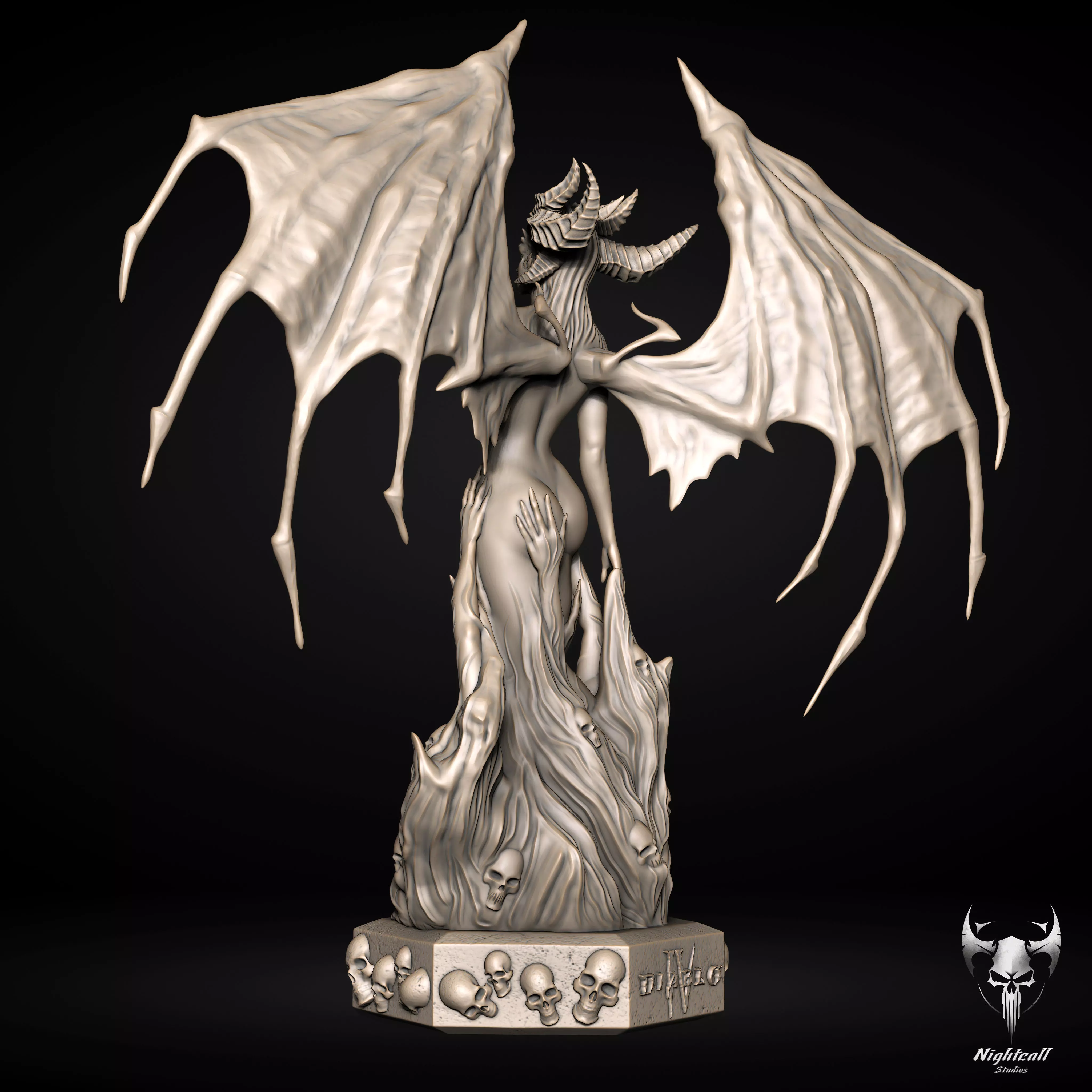 Lilith - Daughter of Hatred 3D print model 3D print model_3