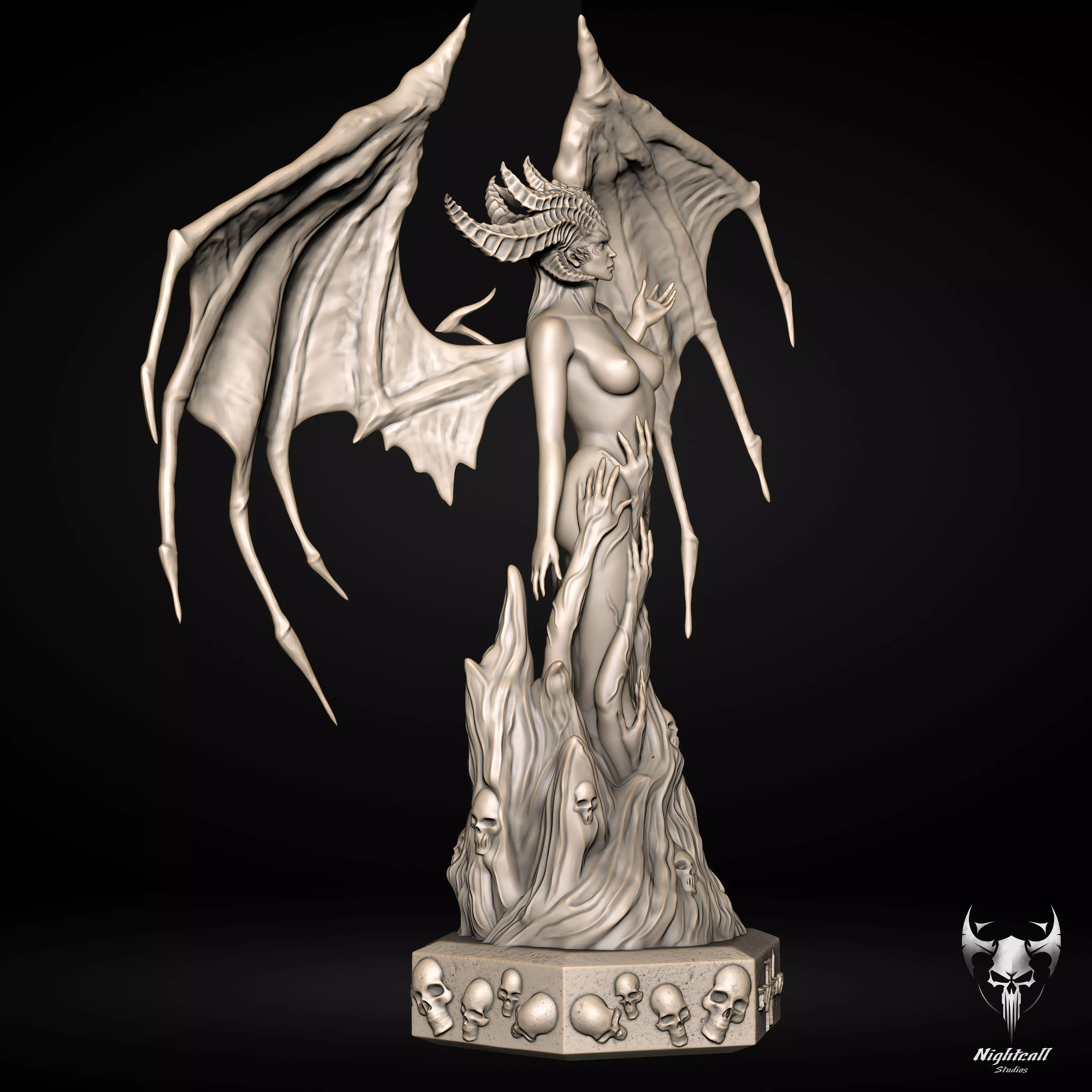 Lilith - Daughter of Hatred 3D print model 3D print model_6