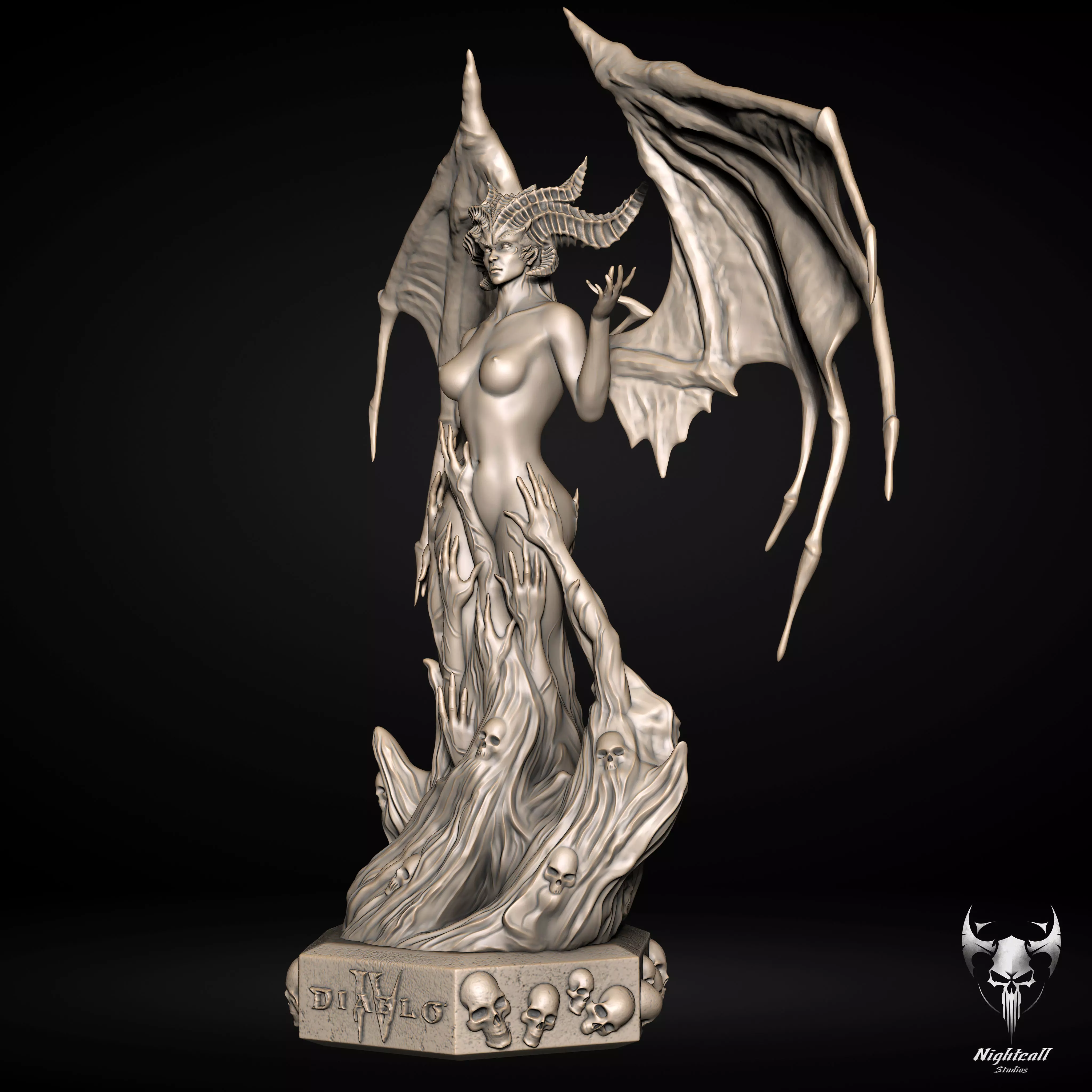 Lilith - Daughter of Hatred 3D print model 3D print model_2