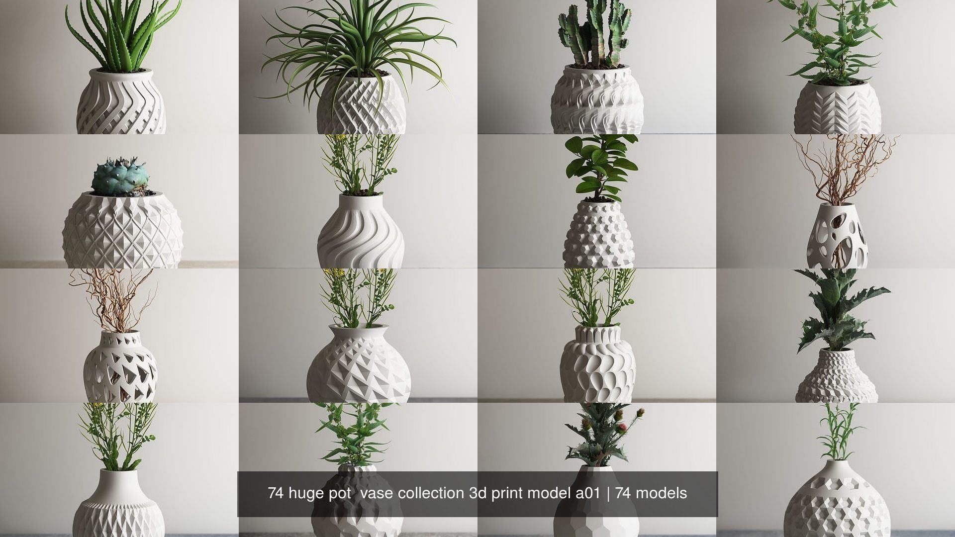 74 huge pot vase collection 3d print model a01 _3
