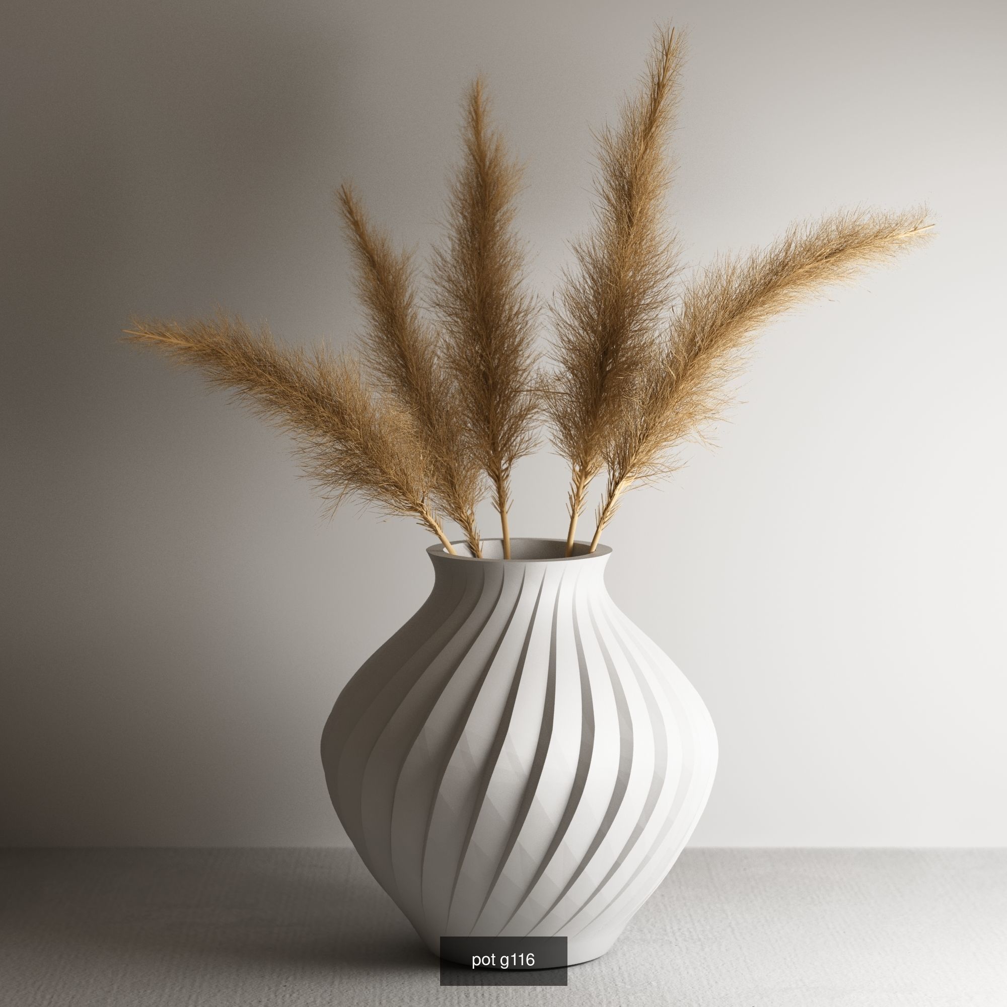 74 huge pot vase collection 3d print model a01 _19