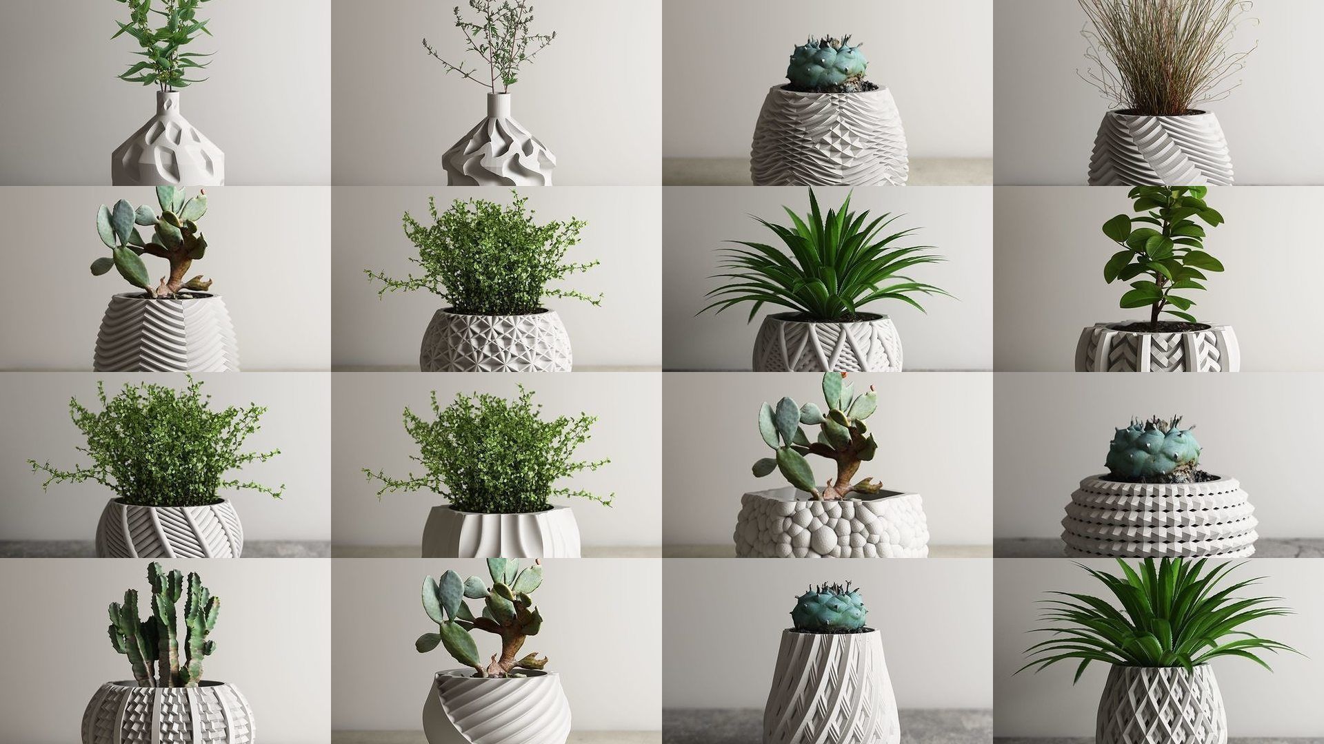74 huge pot vase collection 3d print model a01 _4