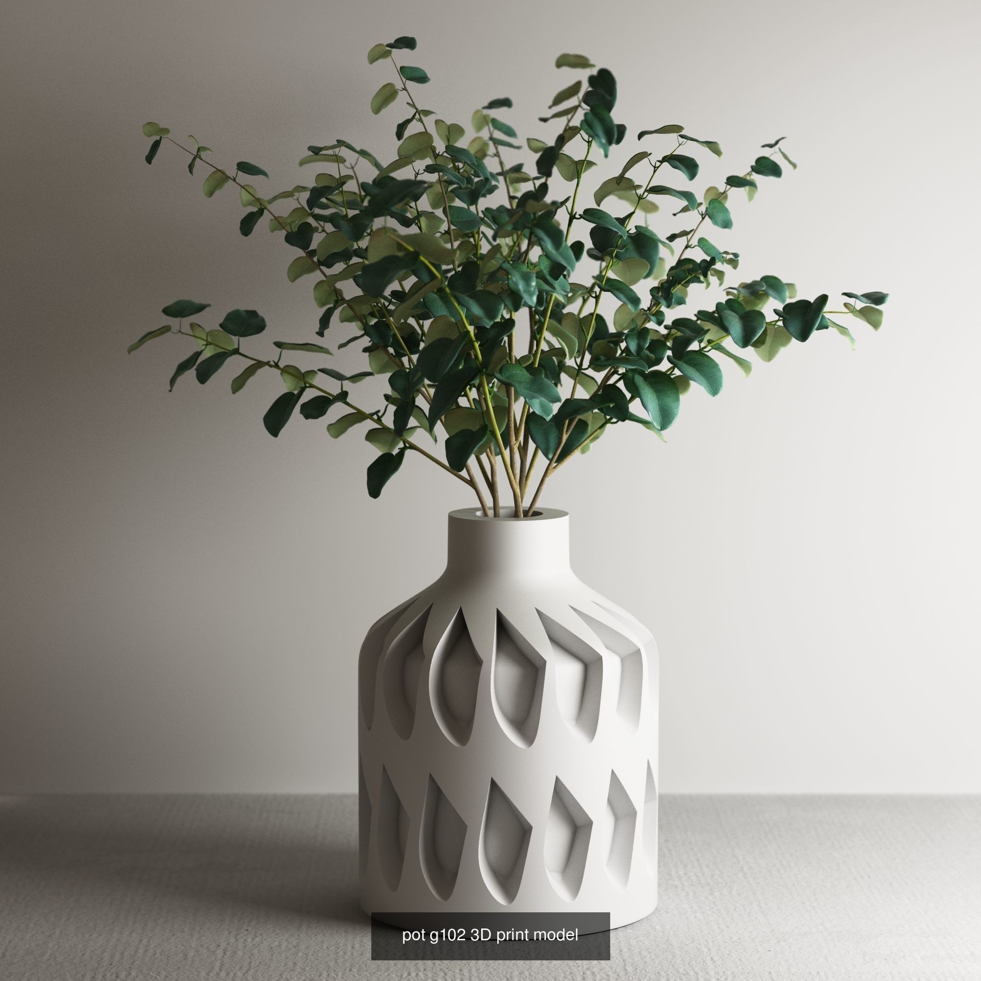 74 huge pot vase collection 3d print model a01 _32