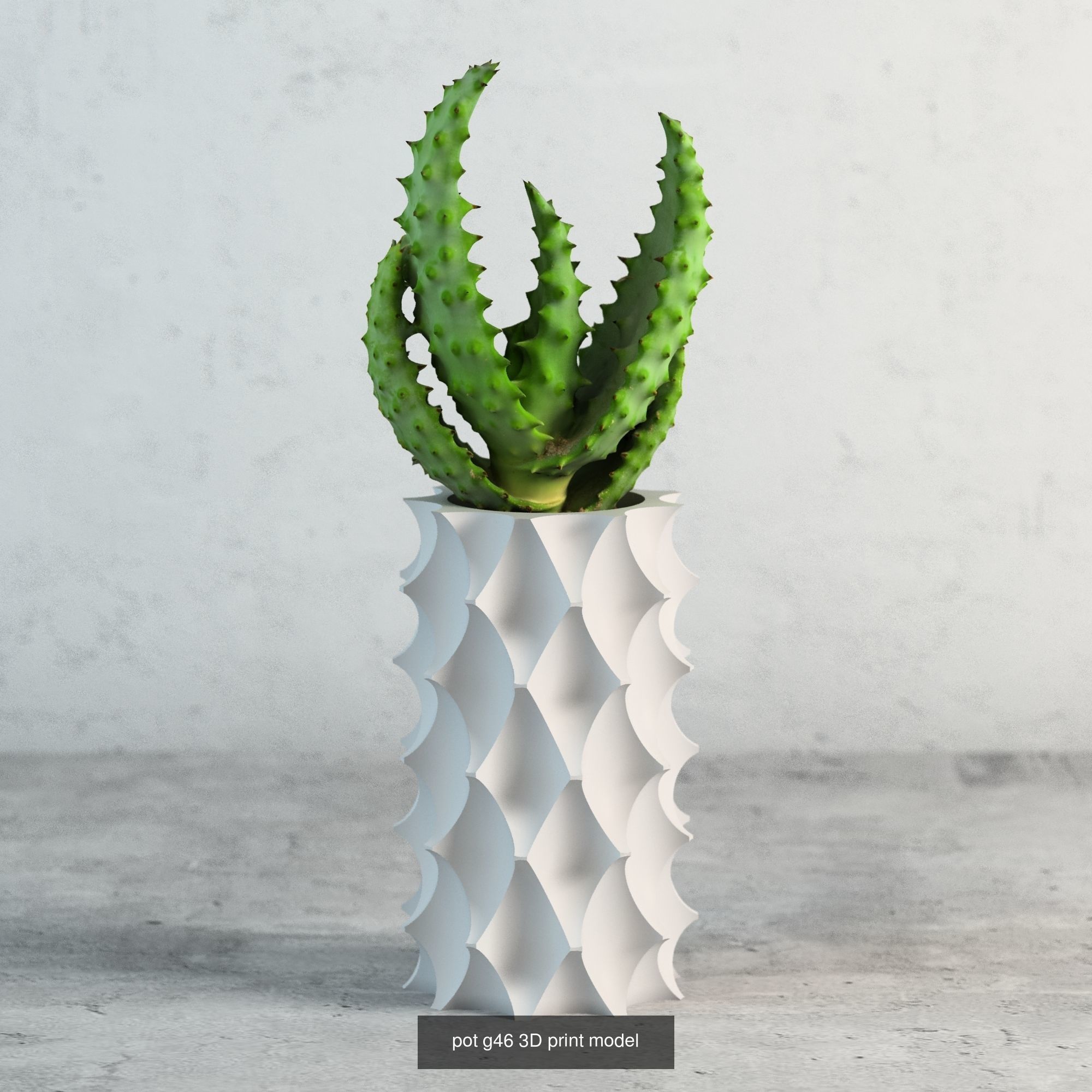 74 huge pot vase collection 3d print model a01 _76