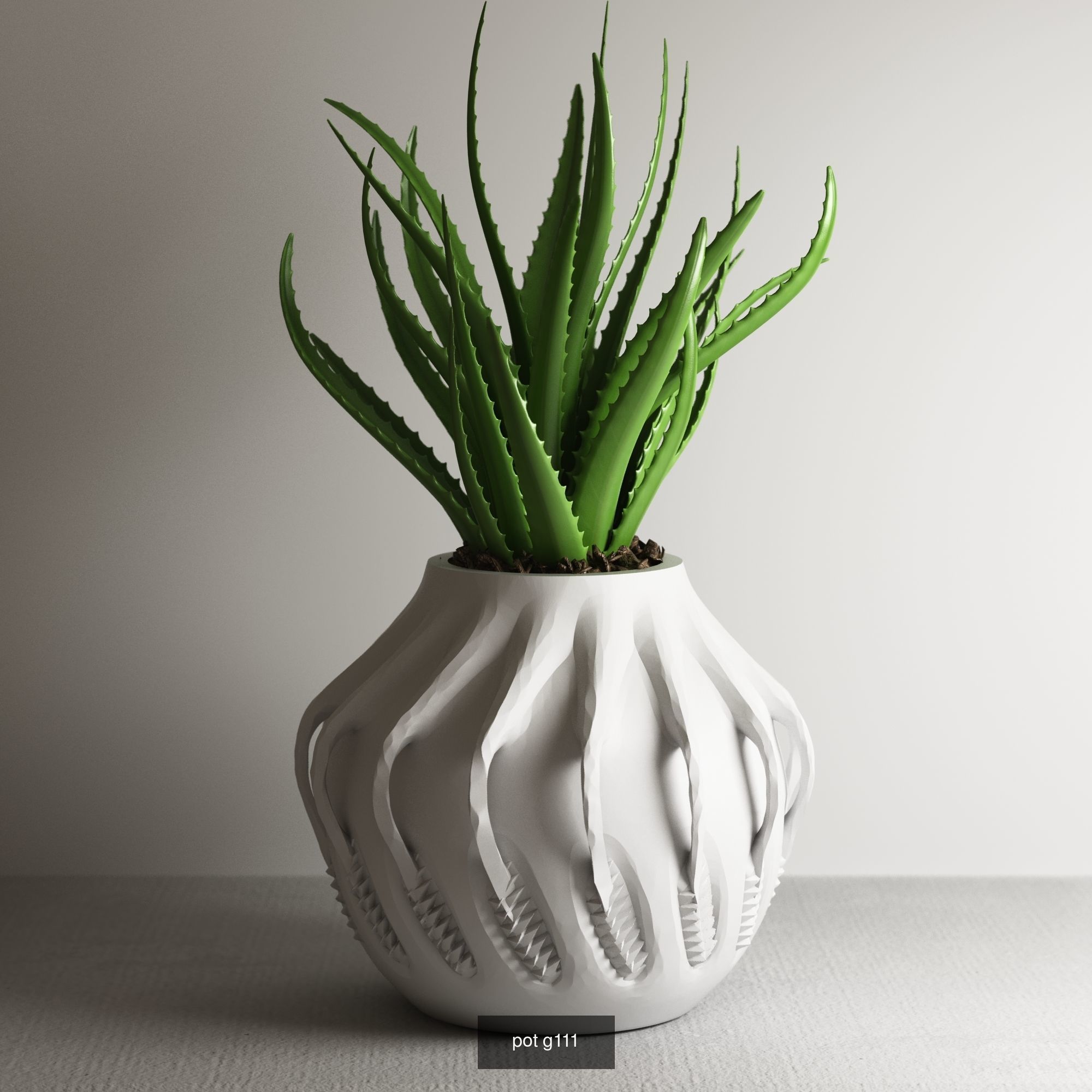 74 huge pot vase collection 3d print model a01 _24