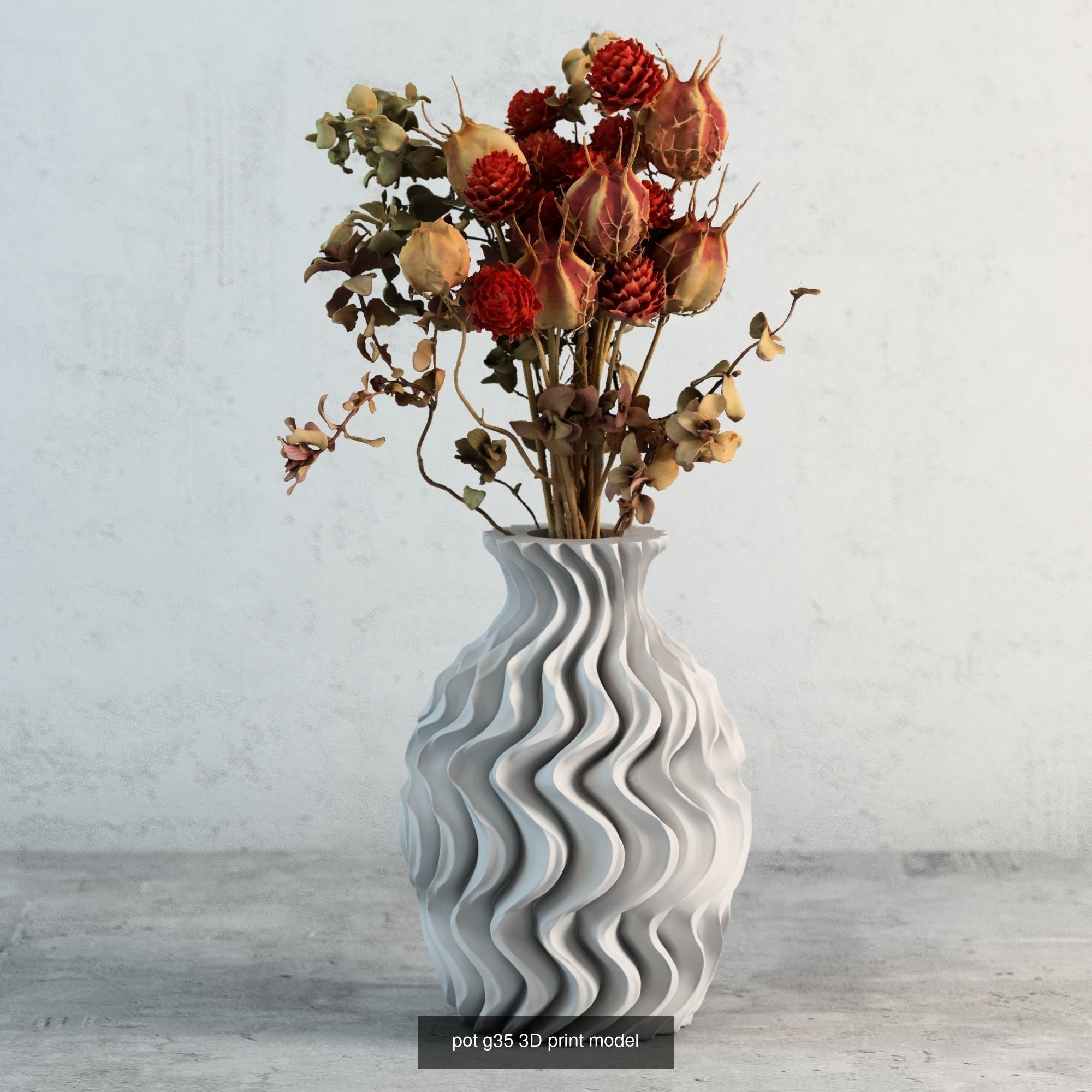 74 huge pot vase collection 3d print model a01 _79