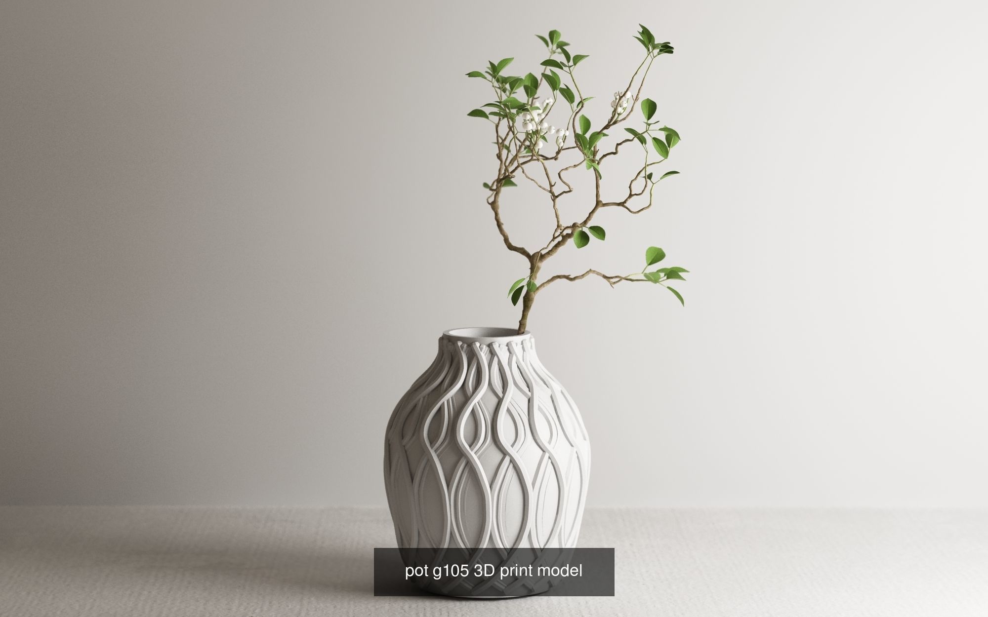 74 huge pot vase collection 3d print model a01 _29