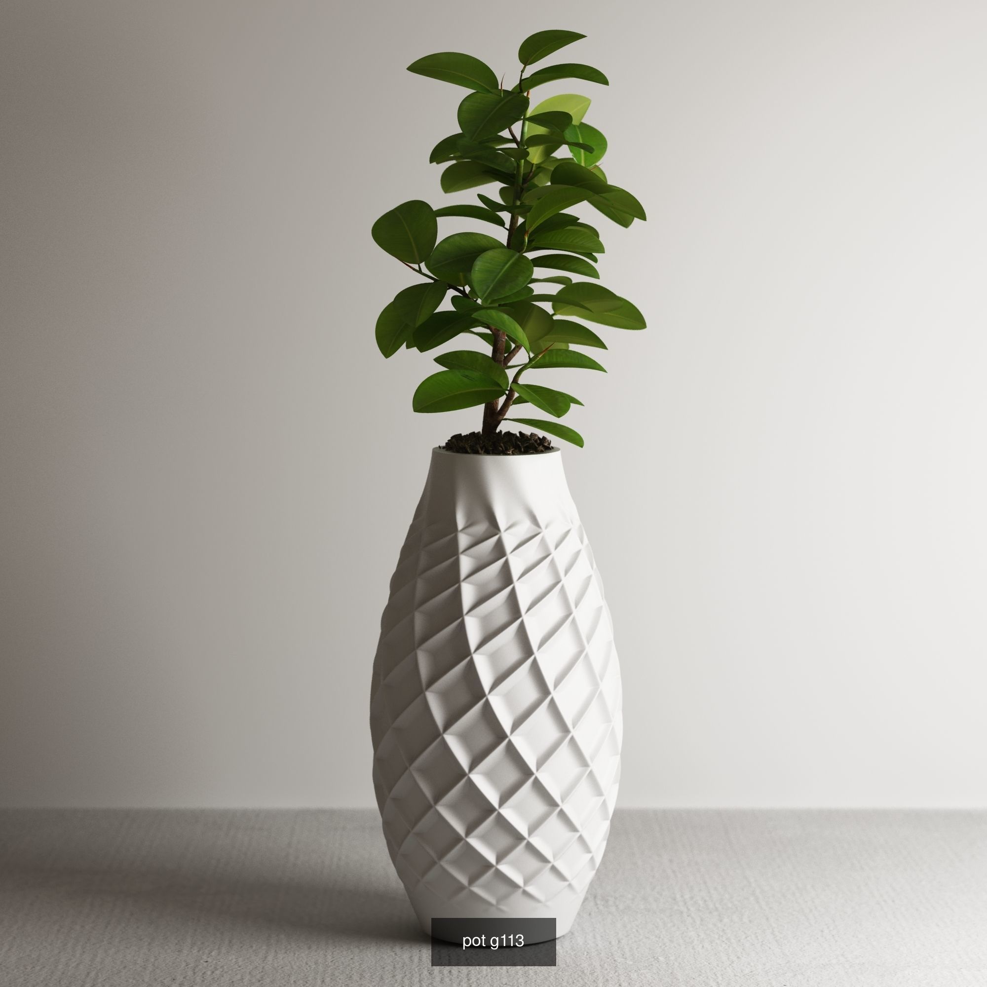 74 huge pot vase collection 3d print model a01 _22