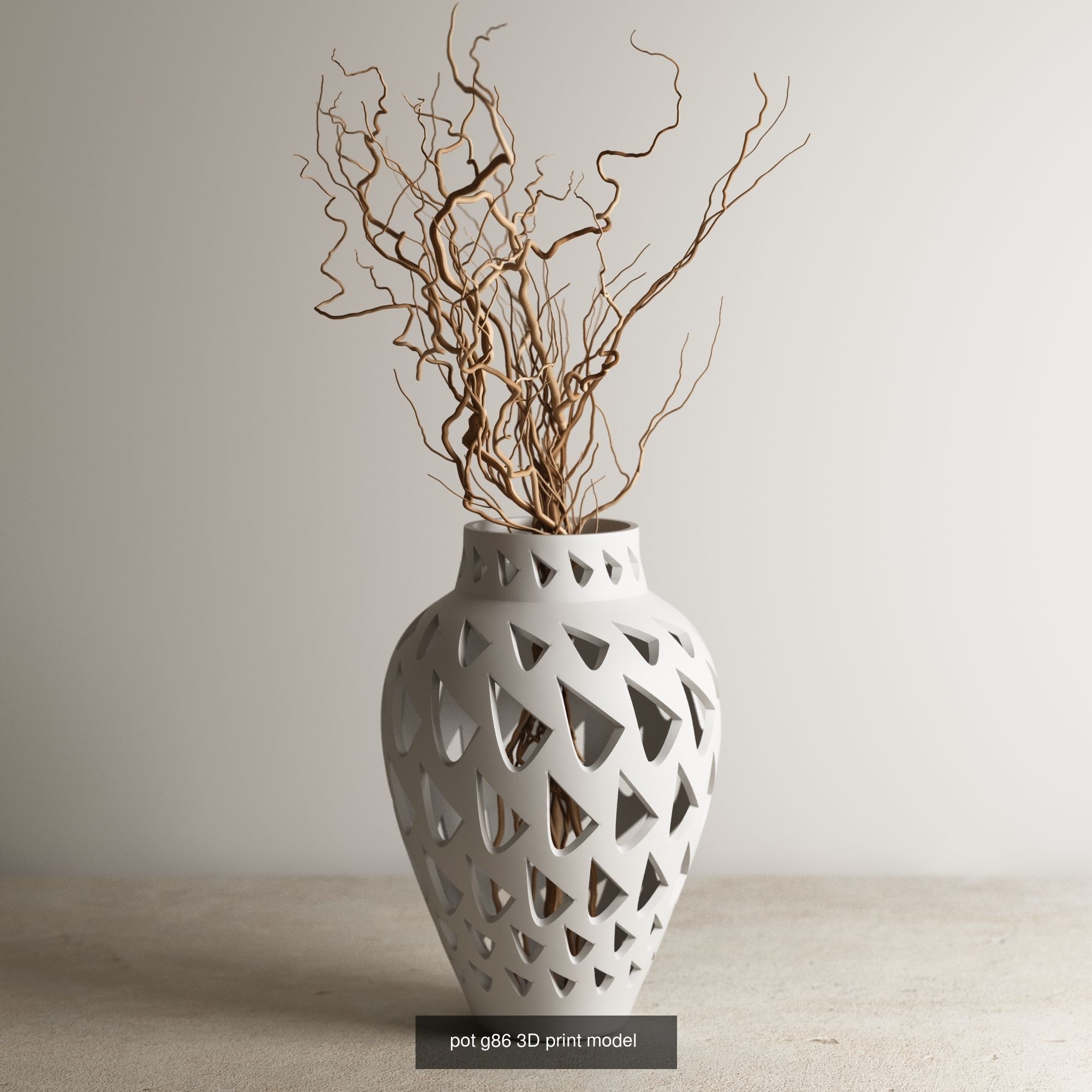 74 huge pot vase collection 3d print model a01 _48