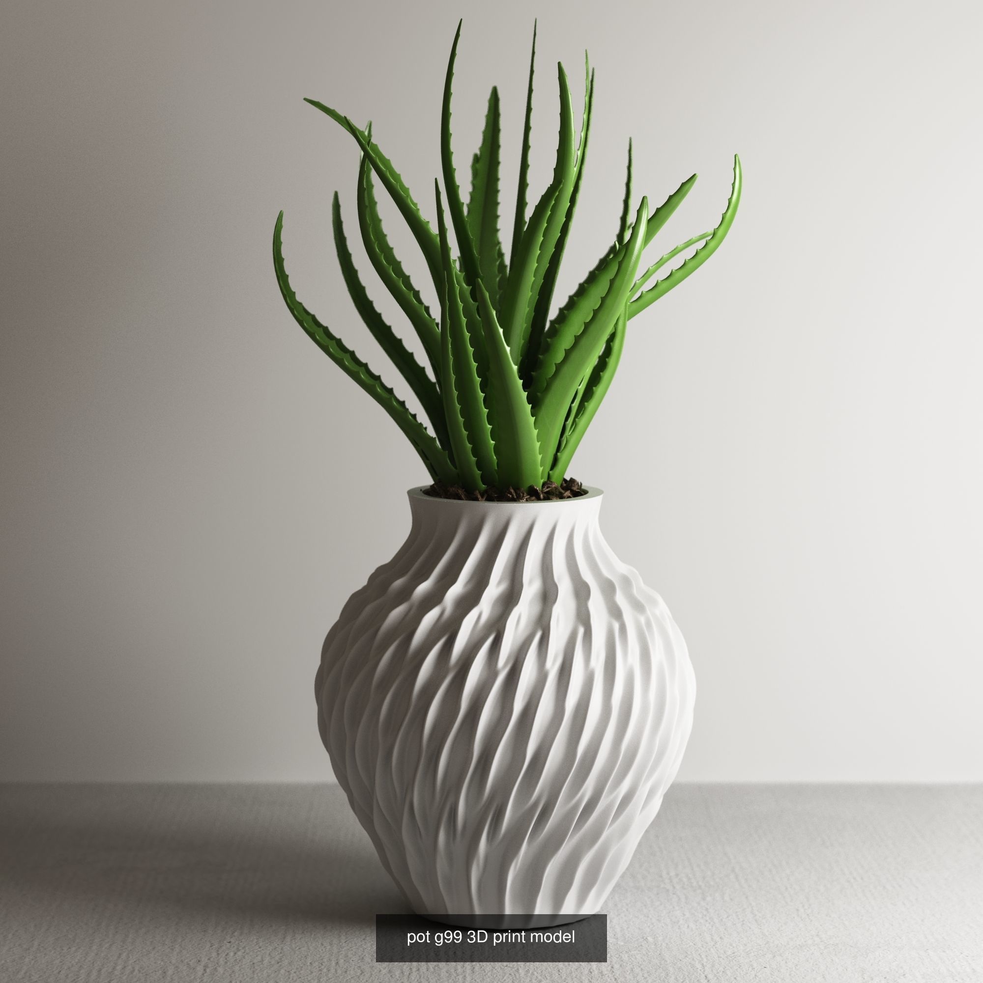 74 huge pot vase collection 3d print model a01 _35
