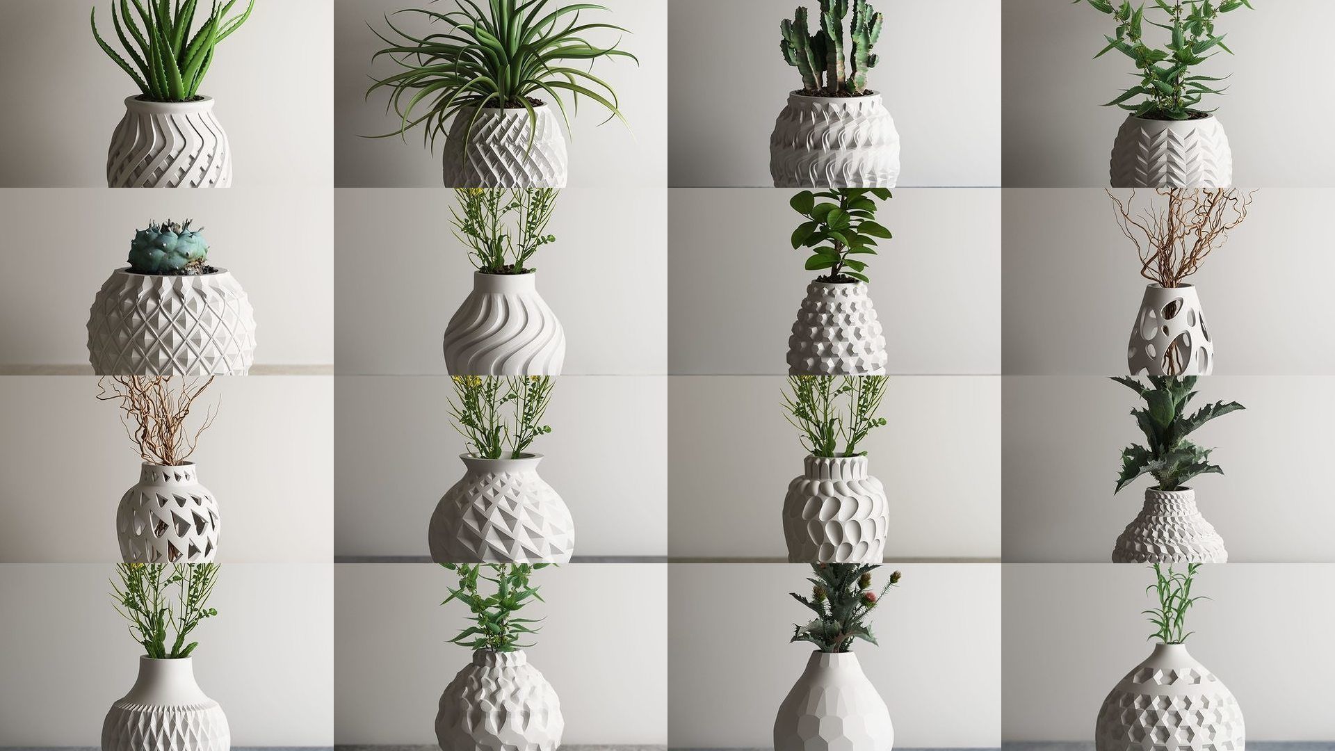 74 huge pot vase collection 3d print model a01 _2