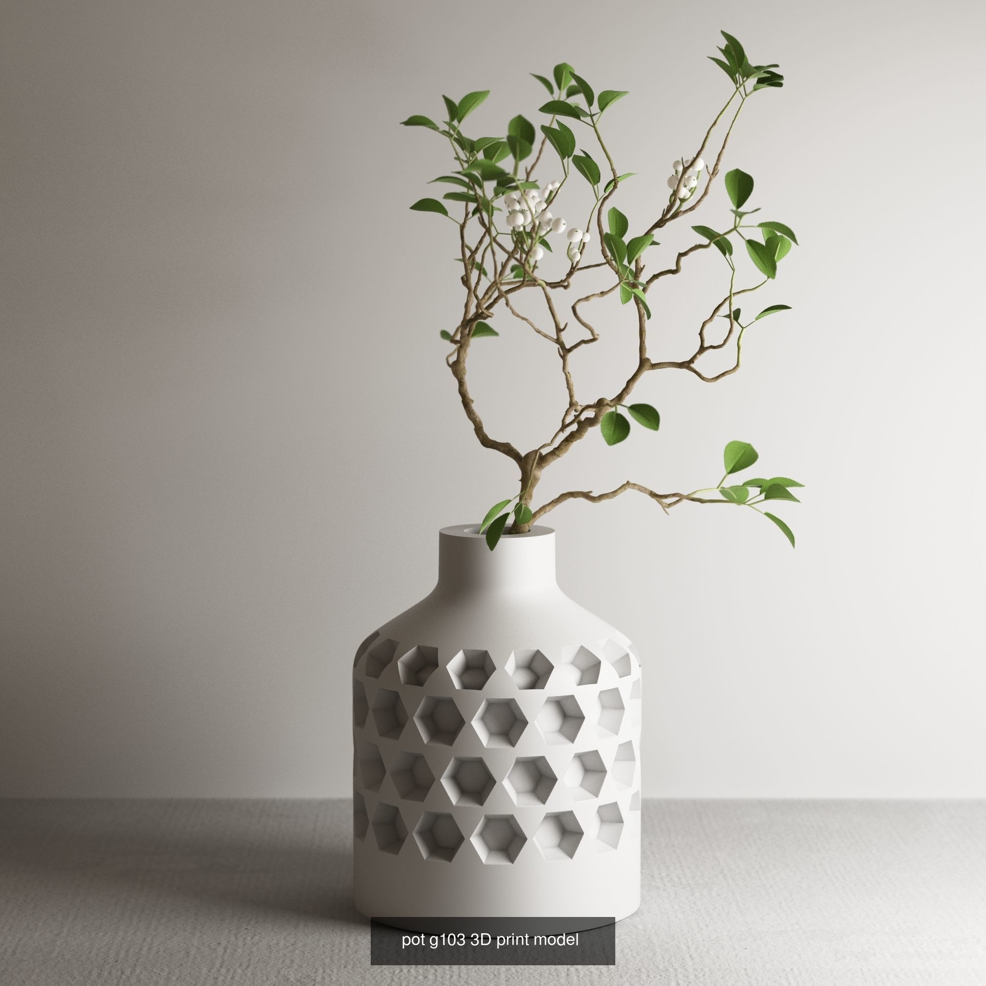 74 huge pot vase collection 3d print model a01 _31