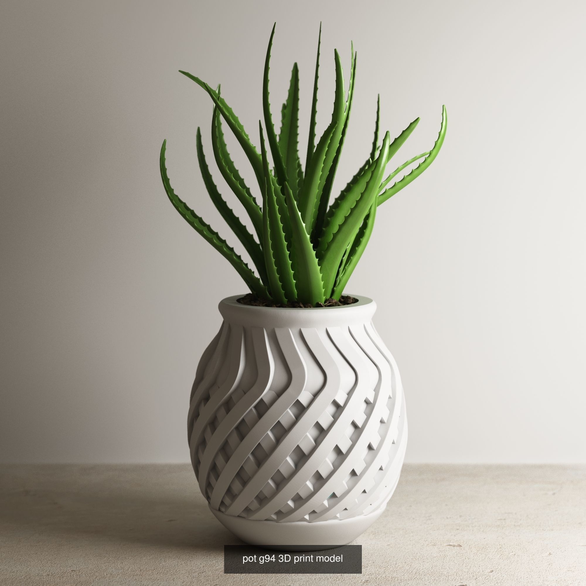 74 huge pot vase collection 3d print model a01 _40