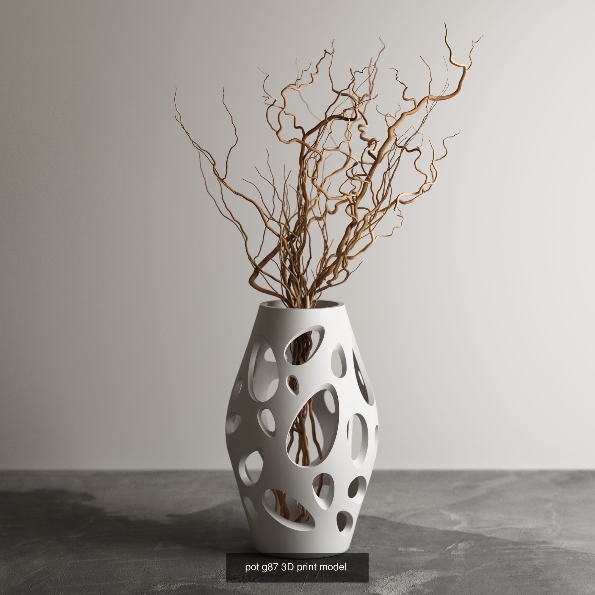 74 huge pot vase collection 3d print model a01 _47