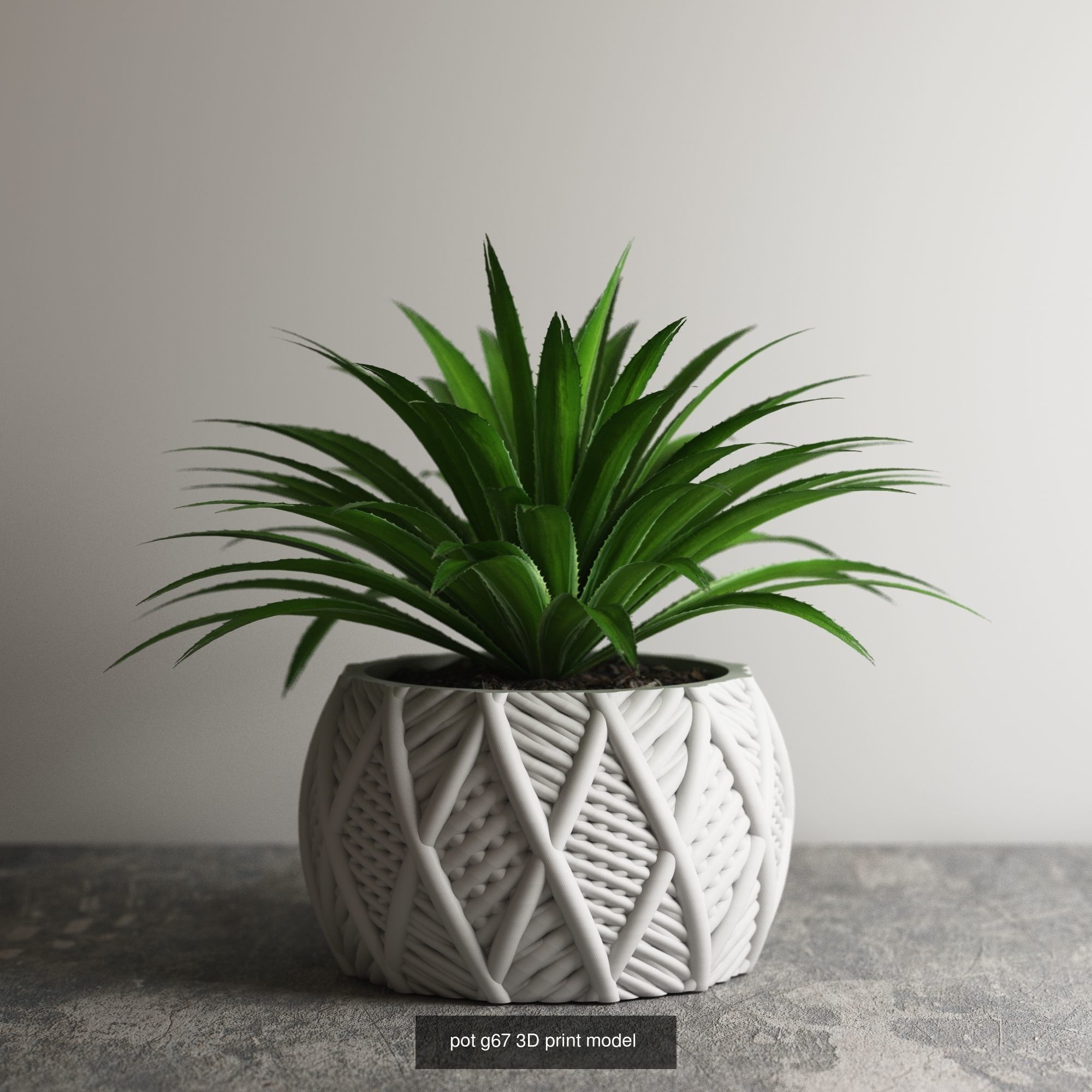 74 huge pot vase collection 3d print model a01 _62