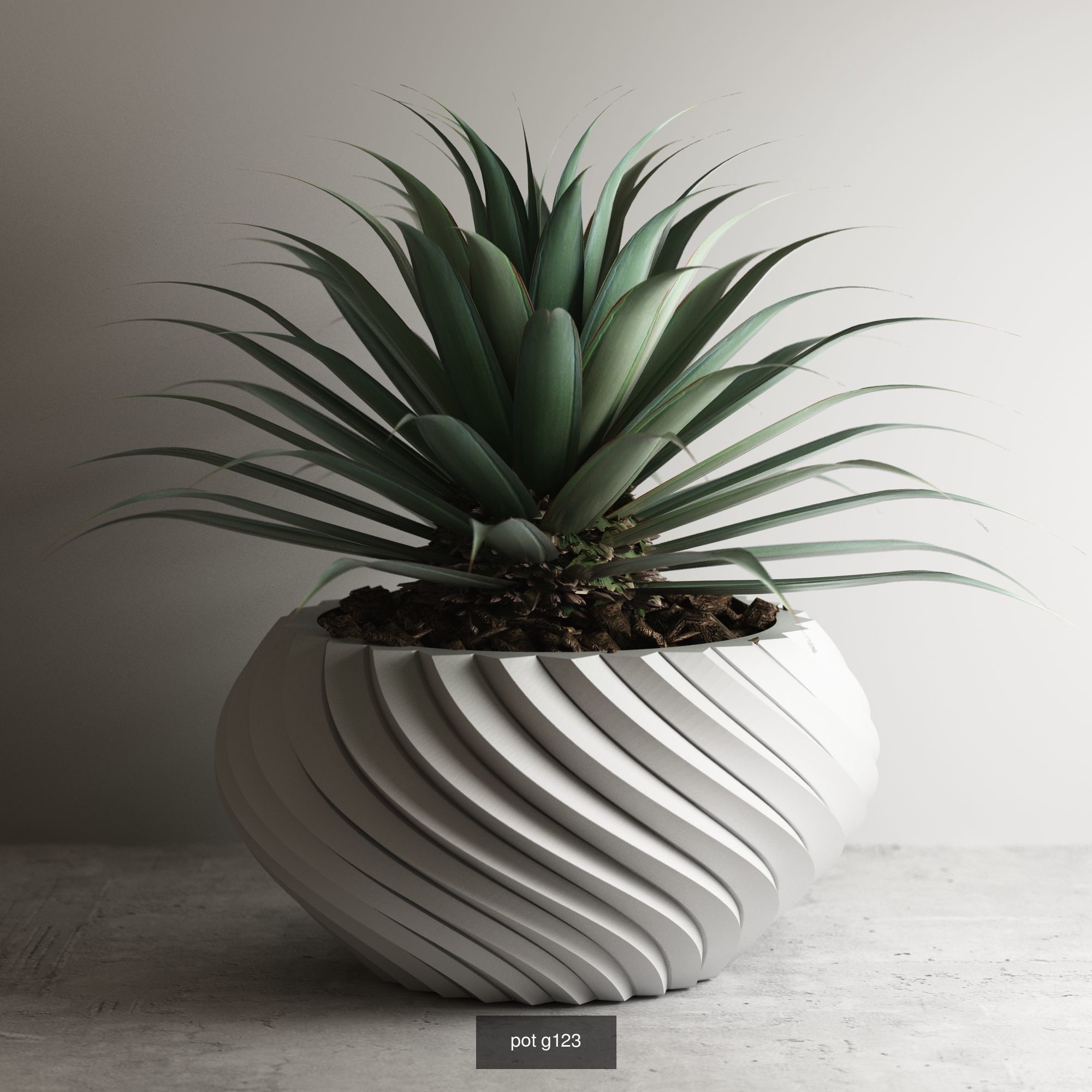 74 huge pot vase collection 3d print model a01 _12