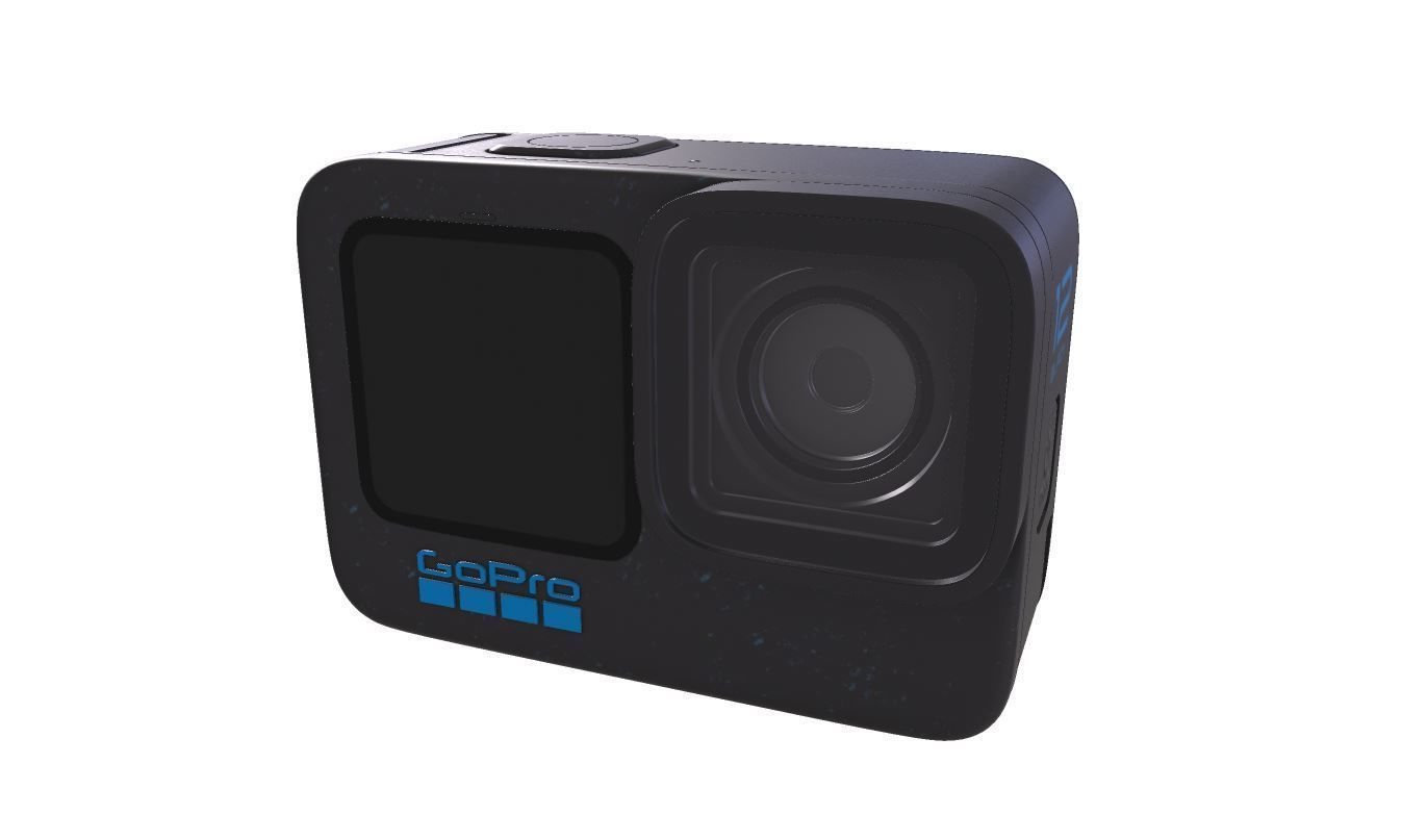 GoPro HERO 12 Black HyperSmooth 6 vesion and 5K Videos Free low-poly 3D model_4