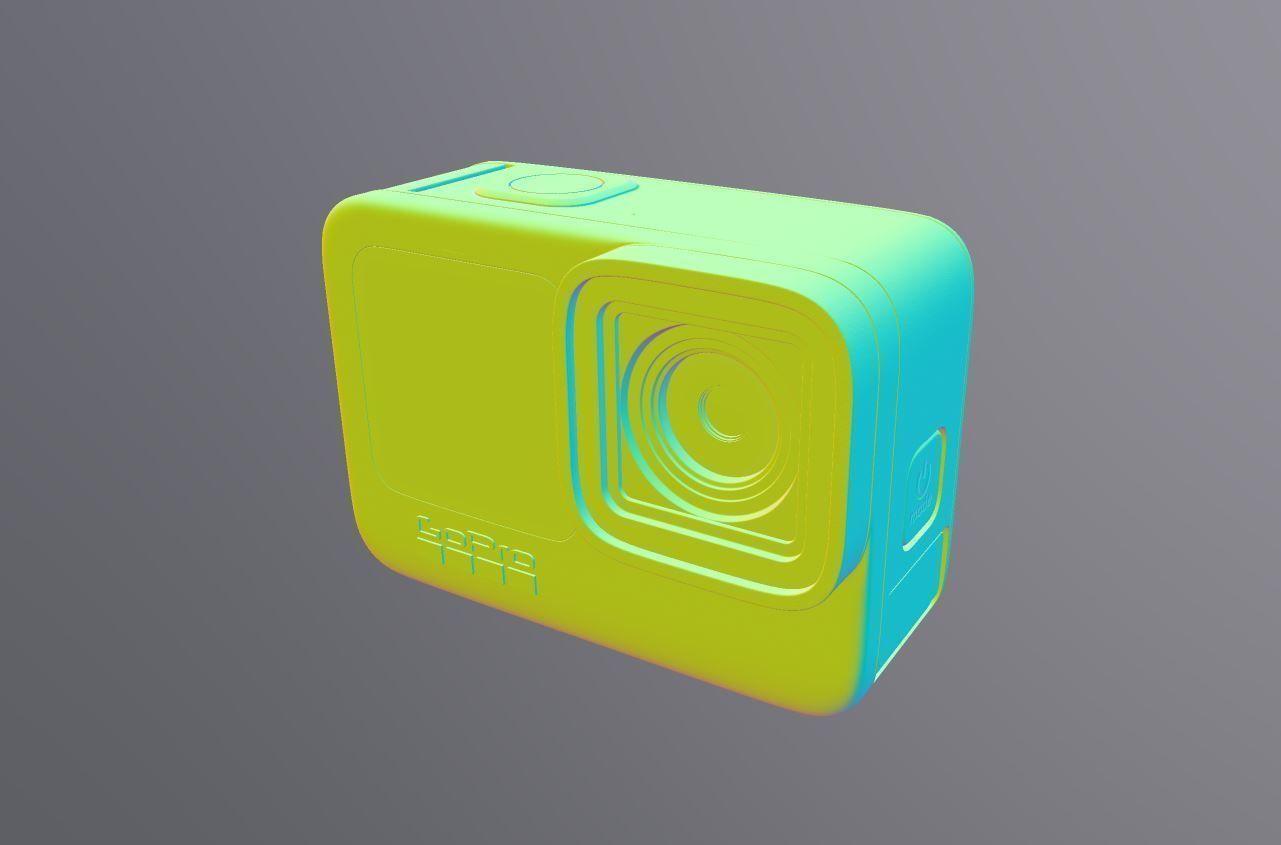 GoPro HERO 12 Black HyperSmooth 6 vesion and 5K Videos Free low-poly 3D model_11