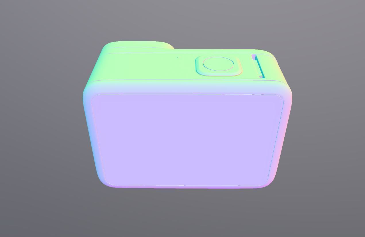 GoPro HERO 12 Black HyperSmooth 6 vesion and 5K Videos Free low-poly 3D model_9