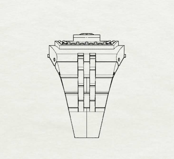 Two-tone gold man stl rolex ring  diamond design model ror0018 3D print model_14