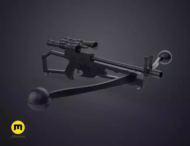 Chewbacca bowcaster 3D print model