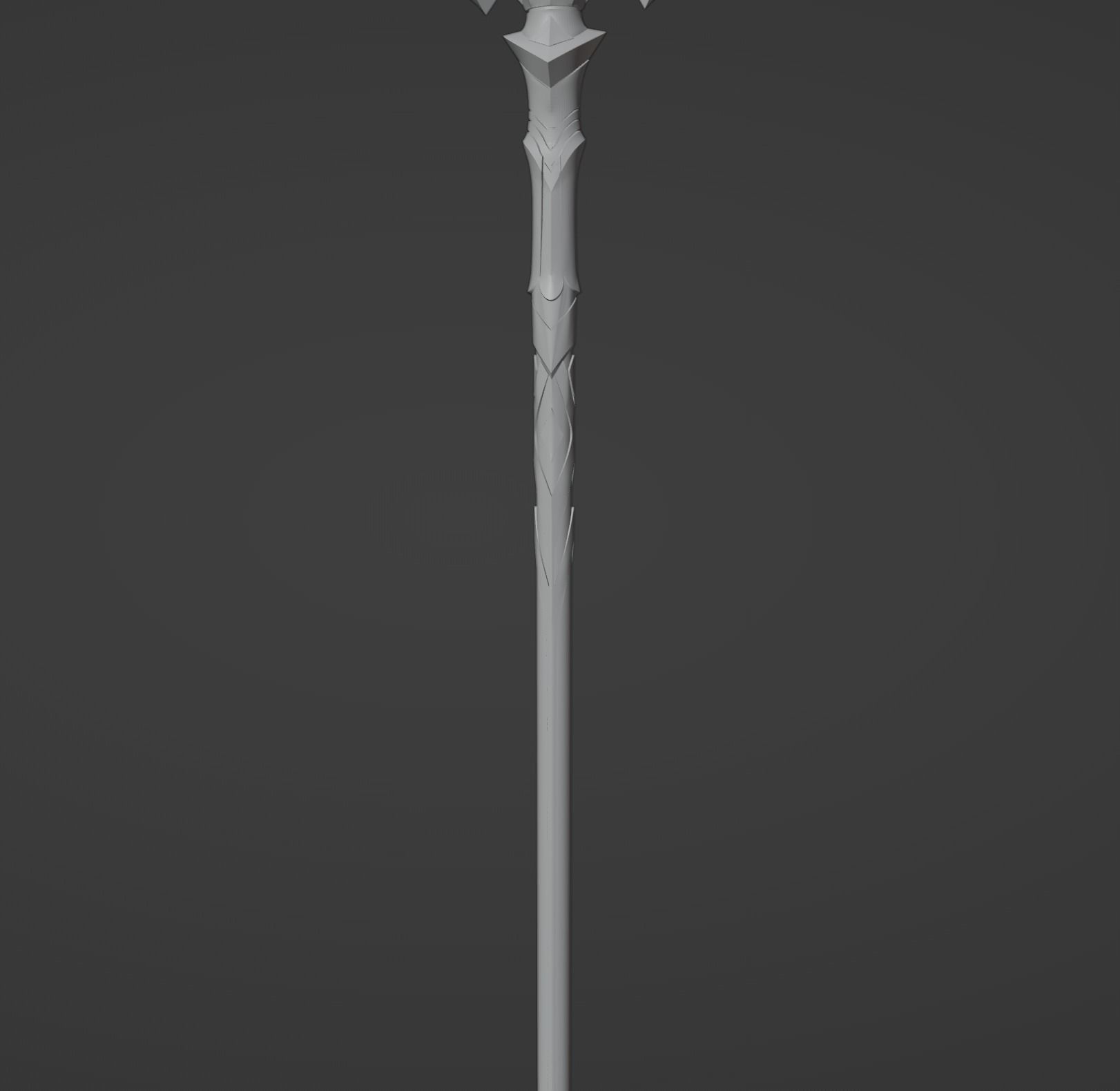 Genshin Impact - Missive Windspear - Shenhe Cosplay 3D print model_10