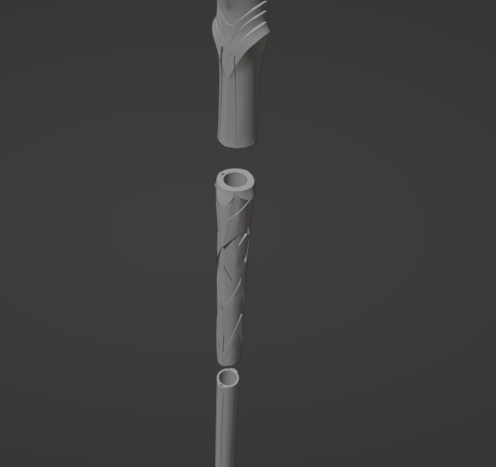 Genshin Impact - Missive Windspear - Shenhe Cosplay 3D print model_6