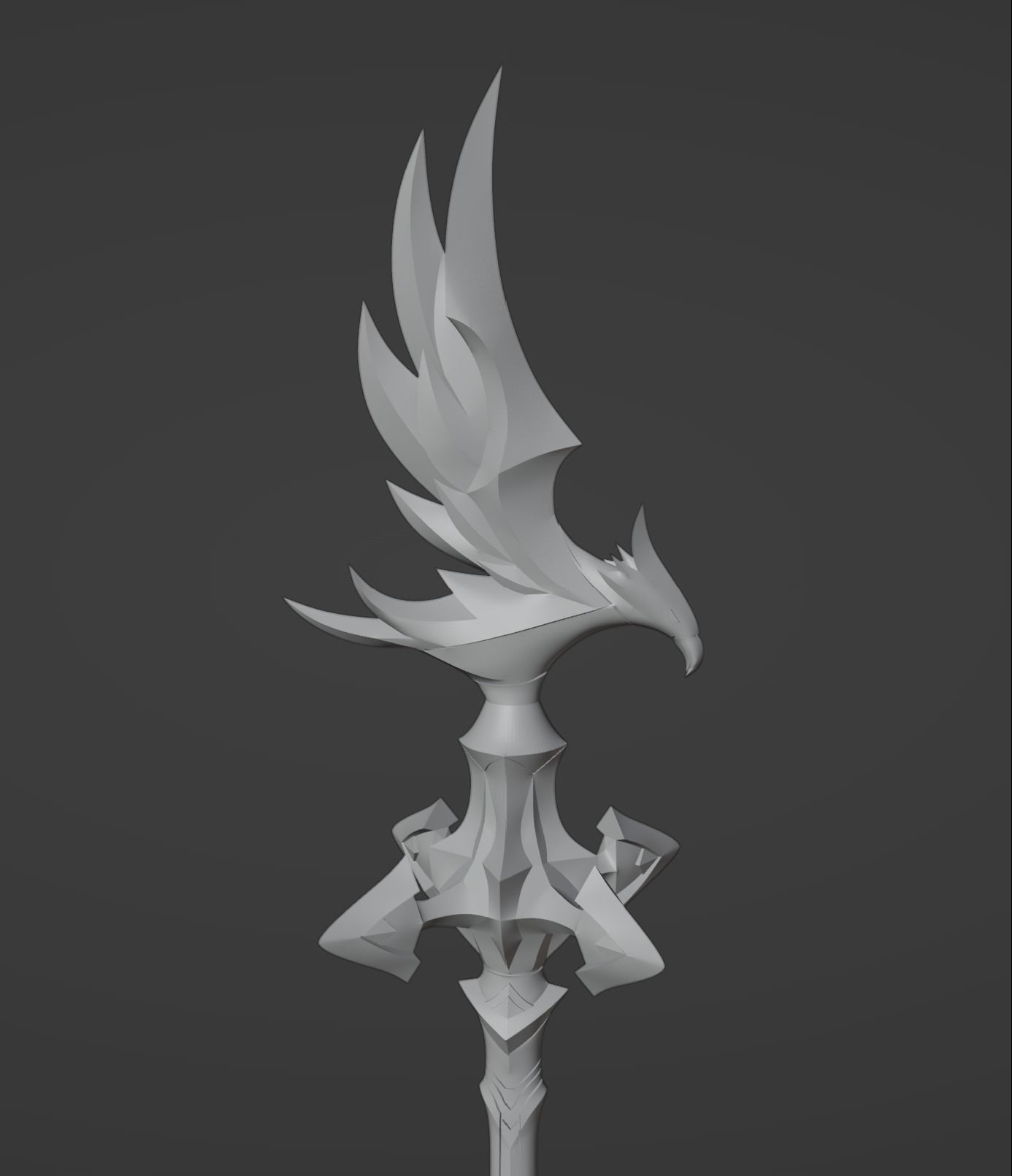 Genshin Impact - Missive Windspear - Shenhe Cosplay 3D print model_8