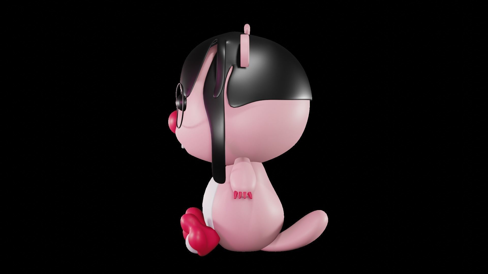 Meme Loopy Kawaii - Loopy Pororo 3D 3D print model_5