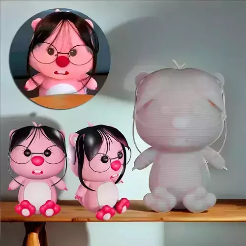 Meme Loopy Kawaii - Loopy Pororo 3D 3D print model