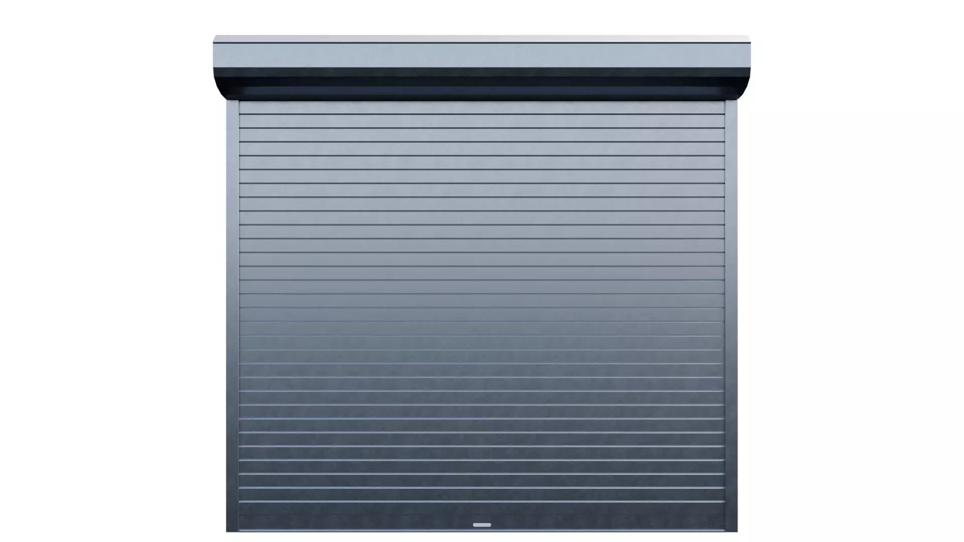 Roller garage door Free low-poly 3D model_0