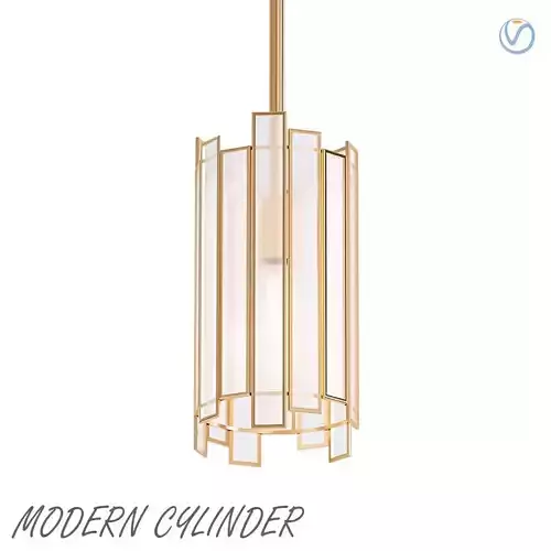Modern cylinder pendant