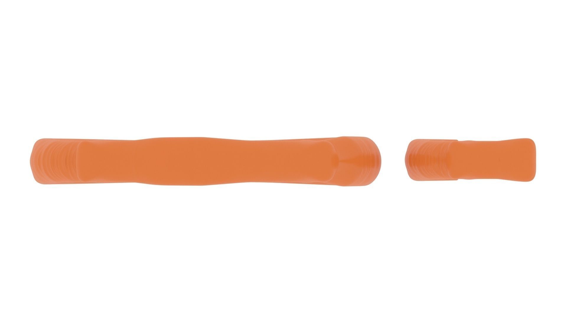 Orange Yogurt Covered Mini Pretzel Crackers 3D model_6