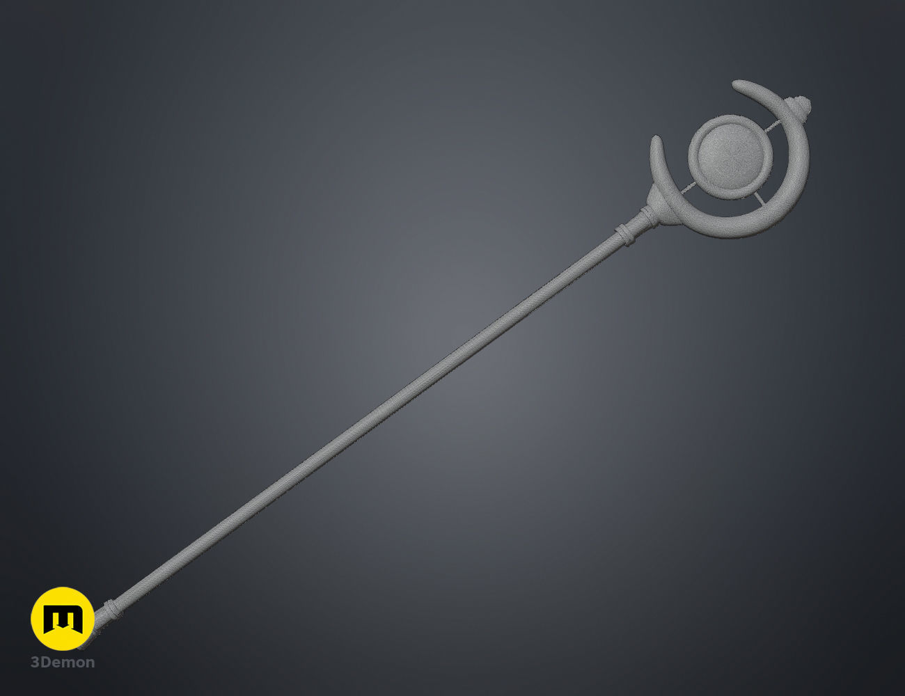 Frieren staff Beyond Journey End 3D print model_10