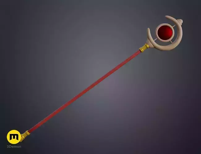 Frieren staff Beyond Journey End 3D print model
