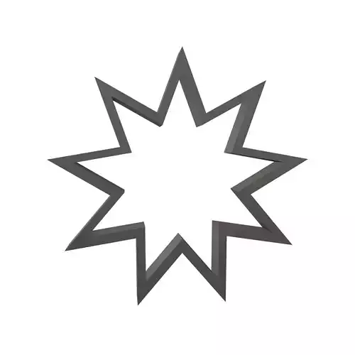 Bahai Symbol v1 001