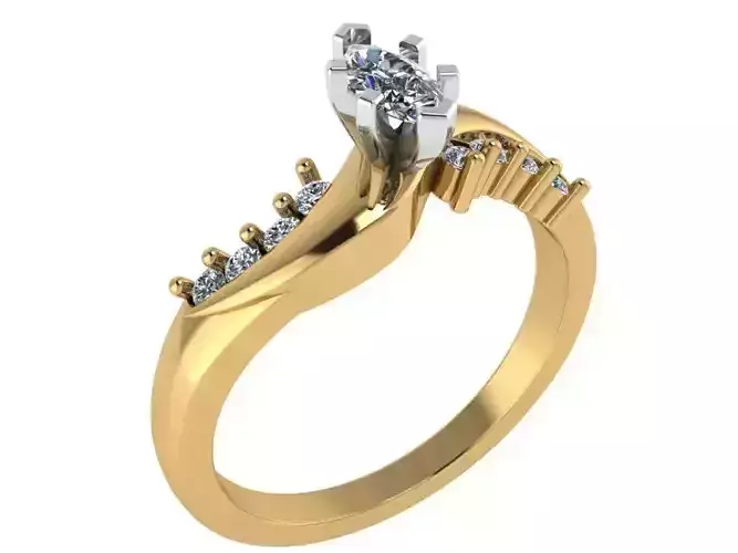 Marquise Diamond Ring 2726