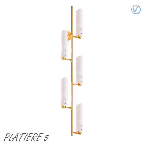 PLATIERE 5 LIGHT SCONCE 3D model