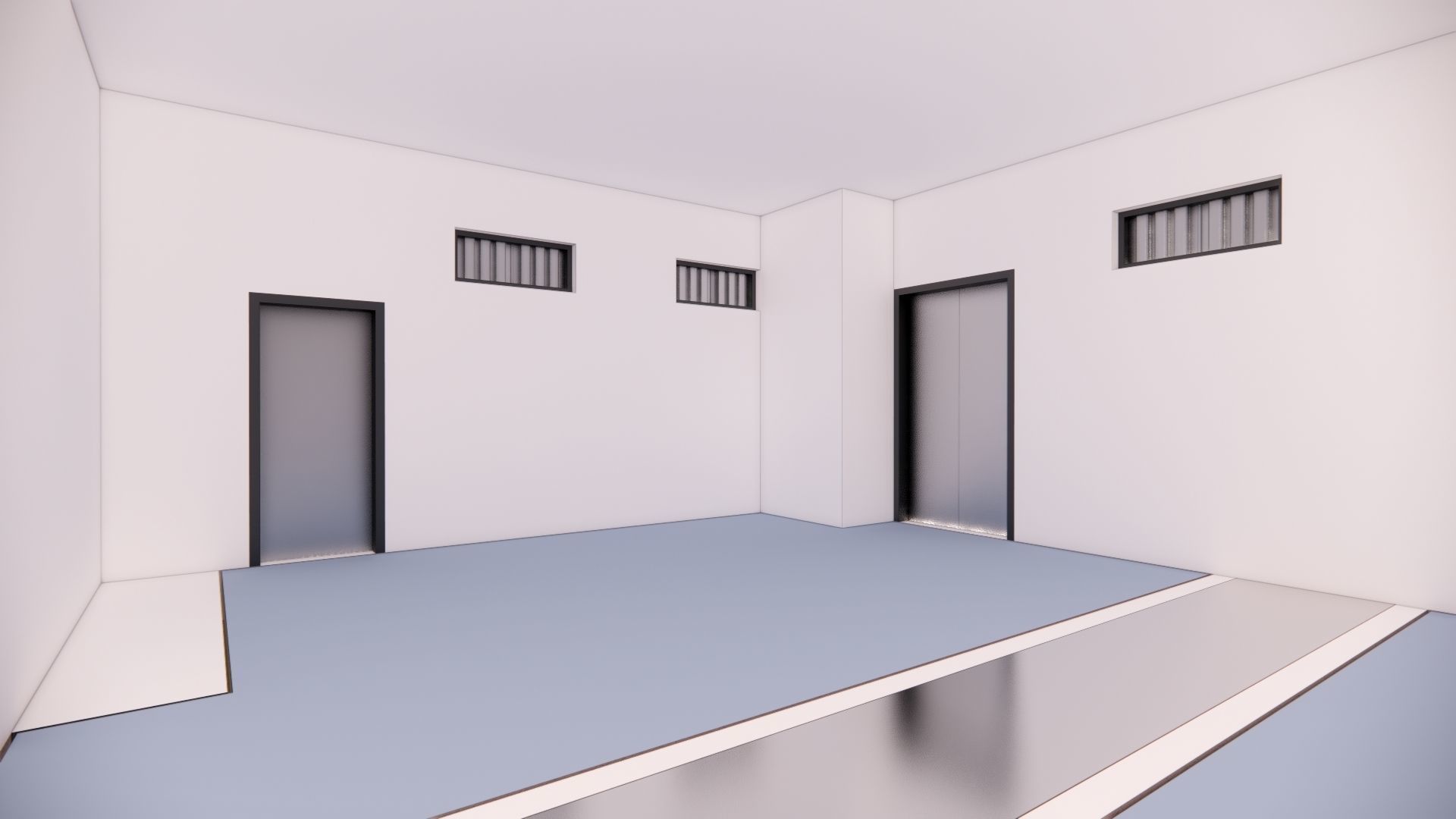 Electrical Substation Building in Revit 3D model_13