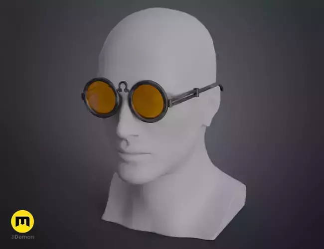Mizu glasses Blue Eye Samurai 3D print model